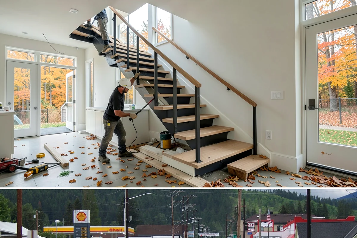 Roof Tear-Off in Granite Falls, Snohomish County, WA - Tear-offs are scheduled in dry weather so the exposed deck stays protected until re-covered.
