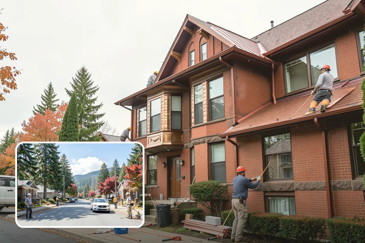 Roof Tear-Off in Hunts Point, King County, WA - Removes all old roofing layers