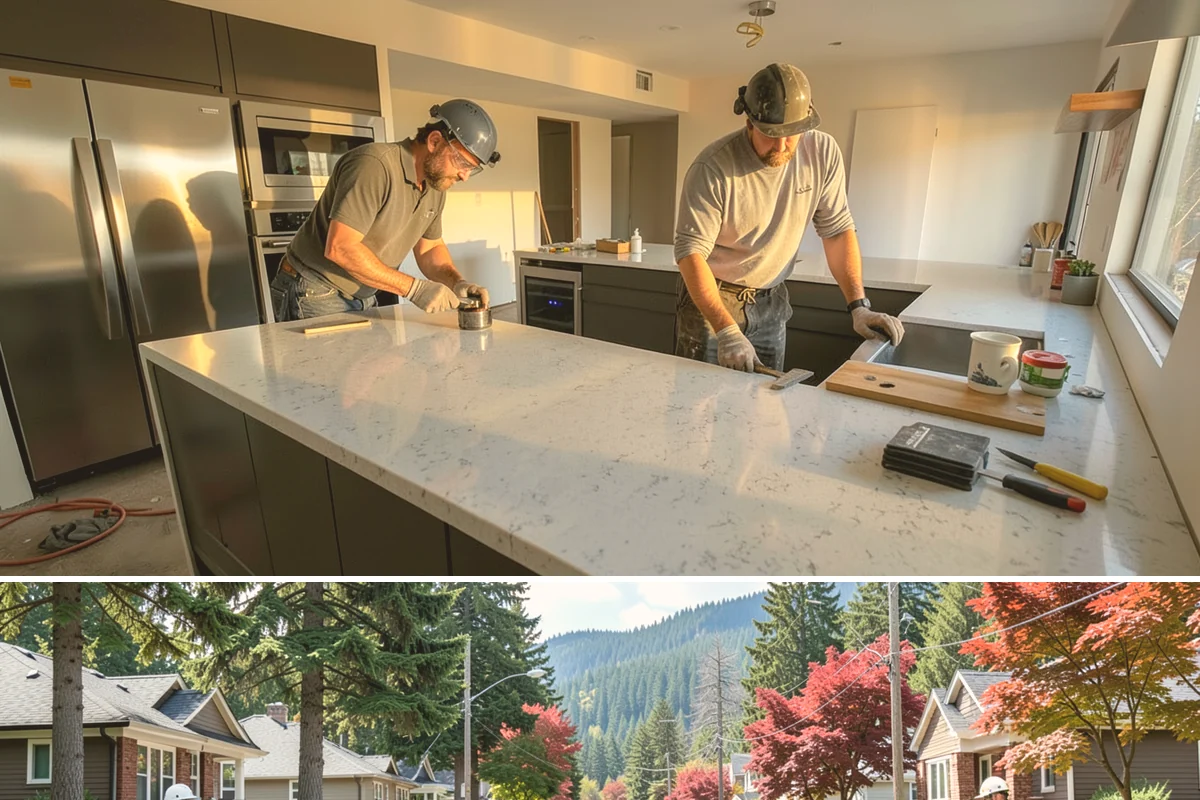Roof Tear-Off in Hunts Point, King County, WA - Tear-offs are scheduled in dry weather so the exposed deck stays protected until re-covered.