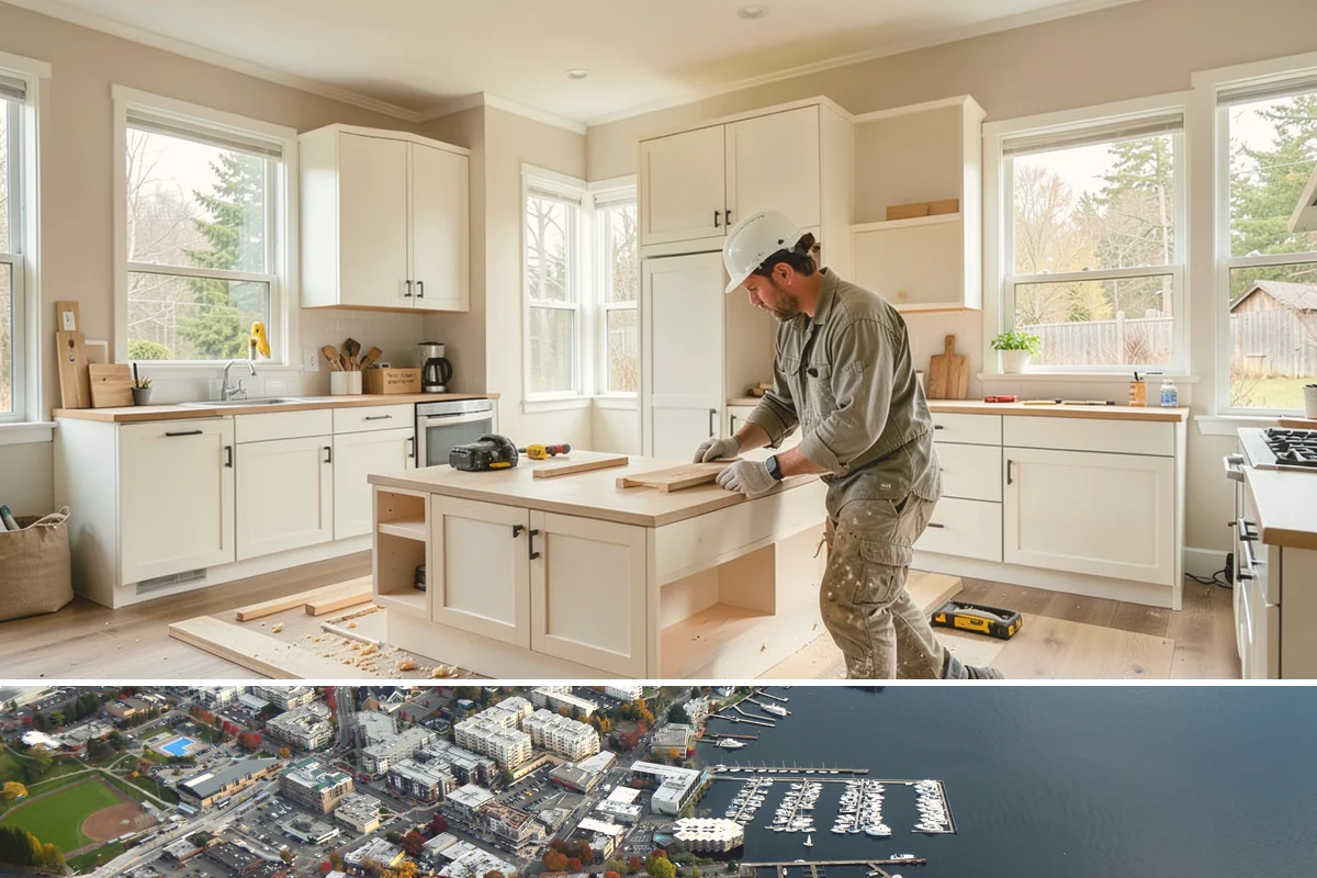 Roof Tear-Off in Kirkland, King County, WA - Tear-offs are scheduled in dry weather so the exposed deck stays protected until re-covered.