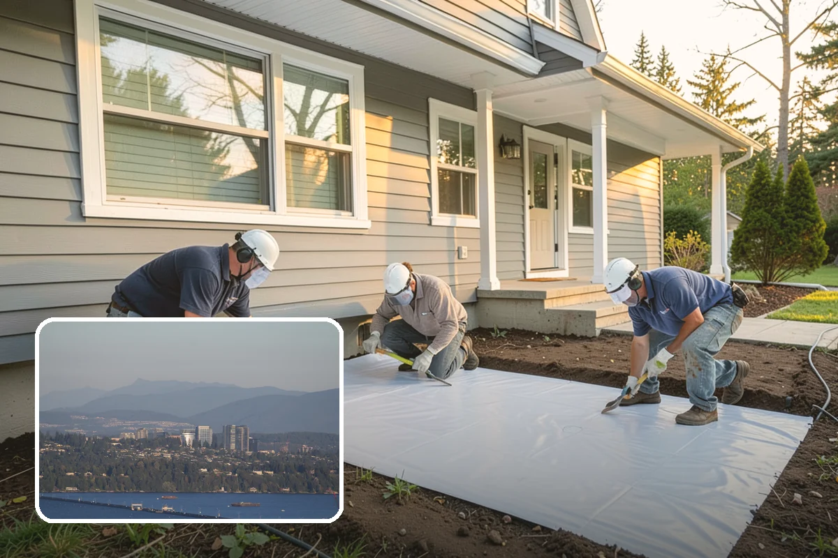 Roof Tear-Off in Medina, King County, WA - Removes all old roofing layers