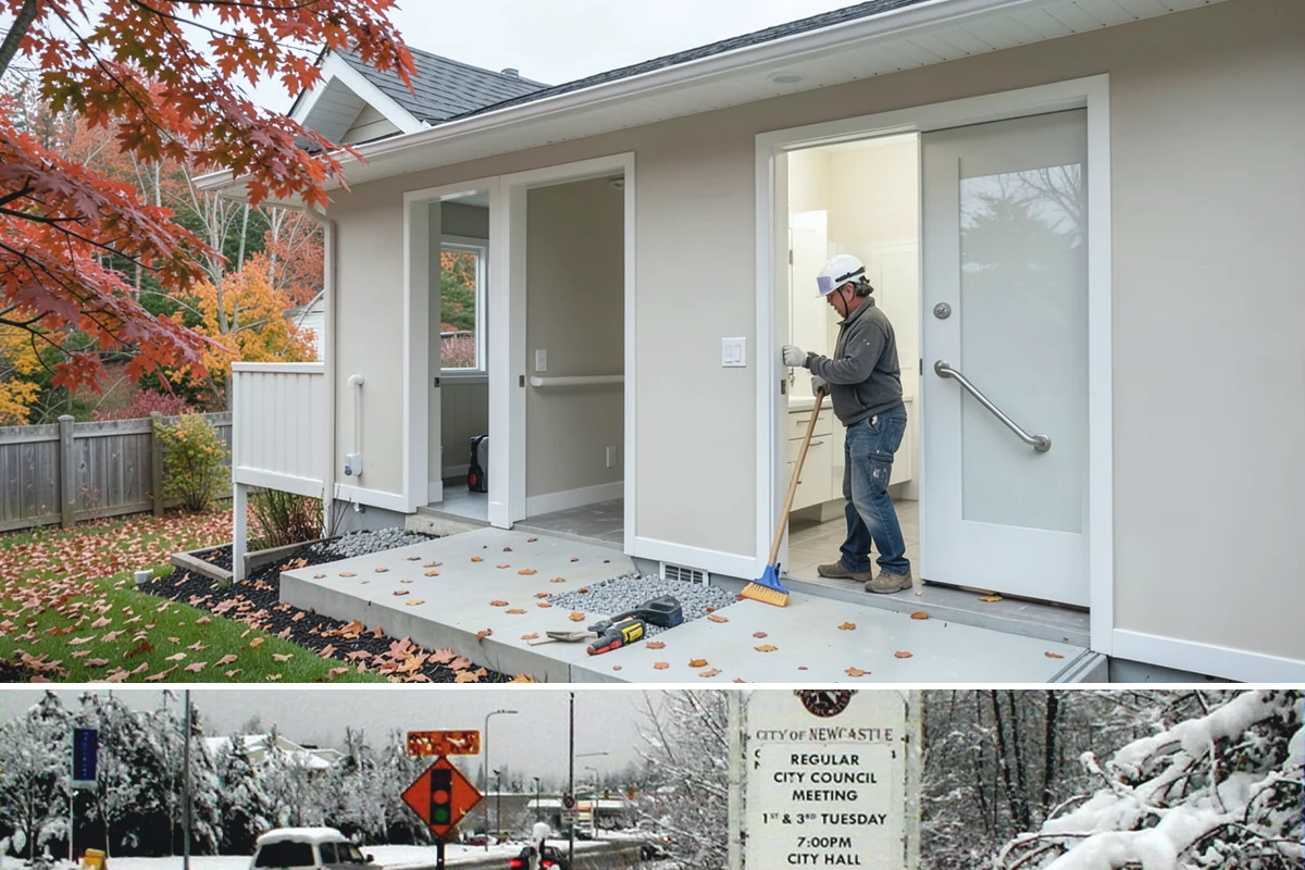 Roof Tear-Off in Newcastle, King County, WA - Tear-offs are scheduled in dry weather so the exposed deck stays protected until re-covered.