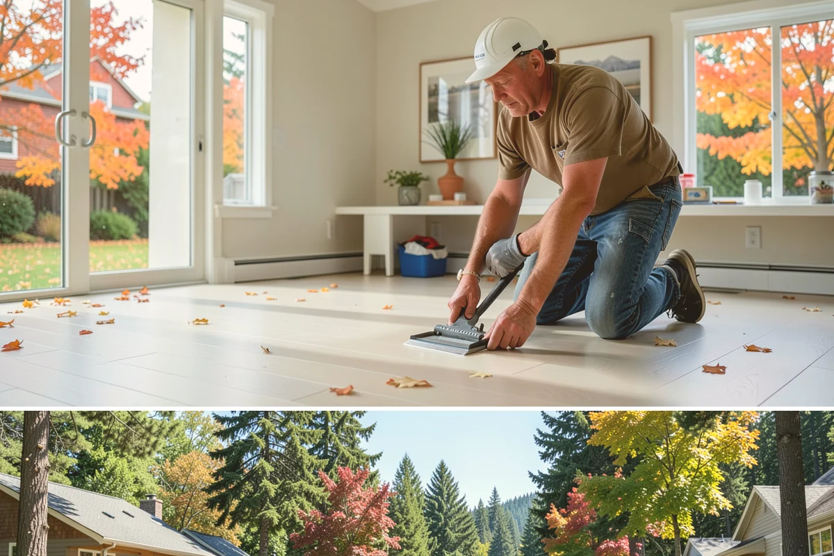Roof Tear-Off in Orting, Pierce County, WA - Tear-offs are scheduled in dry weather so the exposed deck stays protected until re-covered.