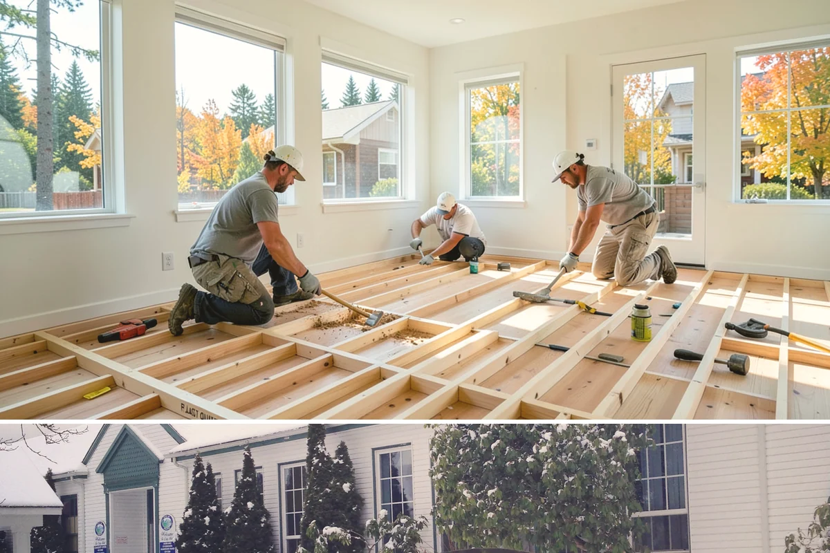 Roof Tear-Off in Pacific, King County, WA - Tear-offs are scheduled in dry weather so the exposed deck stays protected until re-covered.