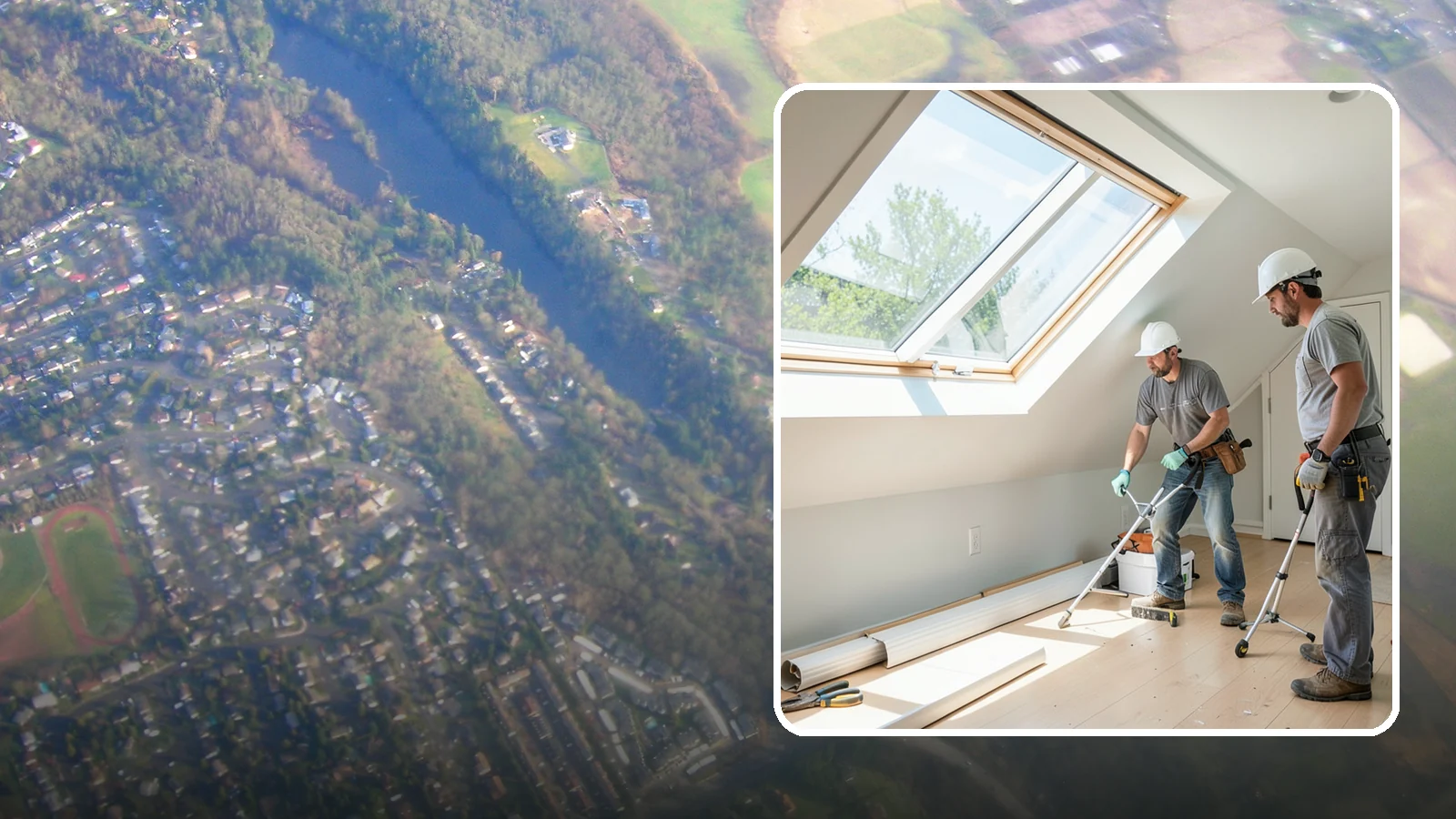Roof Window Installation in Algona, King County, WA - Larger roof windows that turn attics and top-floor rooms into bright, livable spaces.