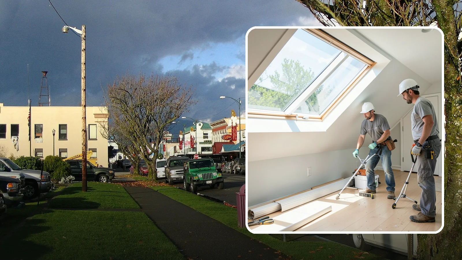 Roof Window Installation in Arlington, Snohomish County, WA - Larger roof windows that turn attics and top-floor rooms into bright, livable spaces.