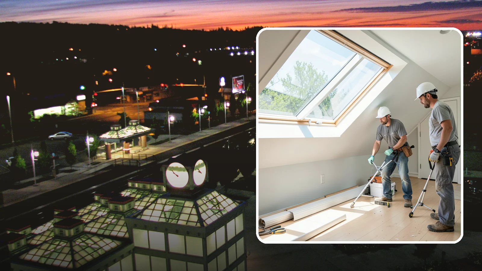 Roof Window Installation in Auburn, King County, WA - Larger roof windows that turn attics and top-floor rooms into bright, livable spaces.