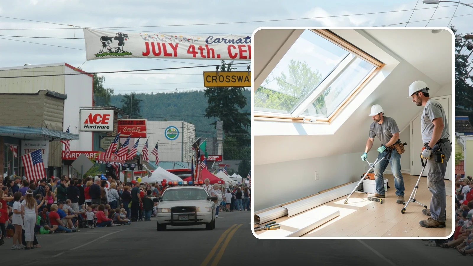 Roof Window Installation in Carnation, King County, WA - Larger roof windows that turn attics and top-floor rooms into bright, livable spaces.