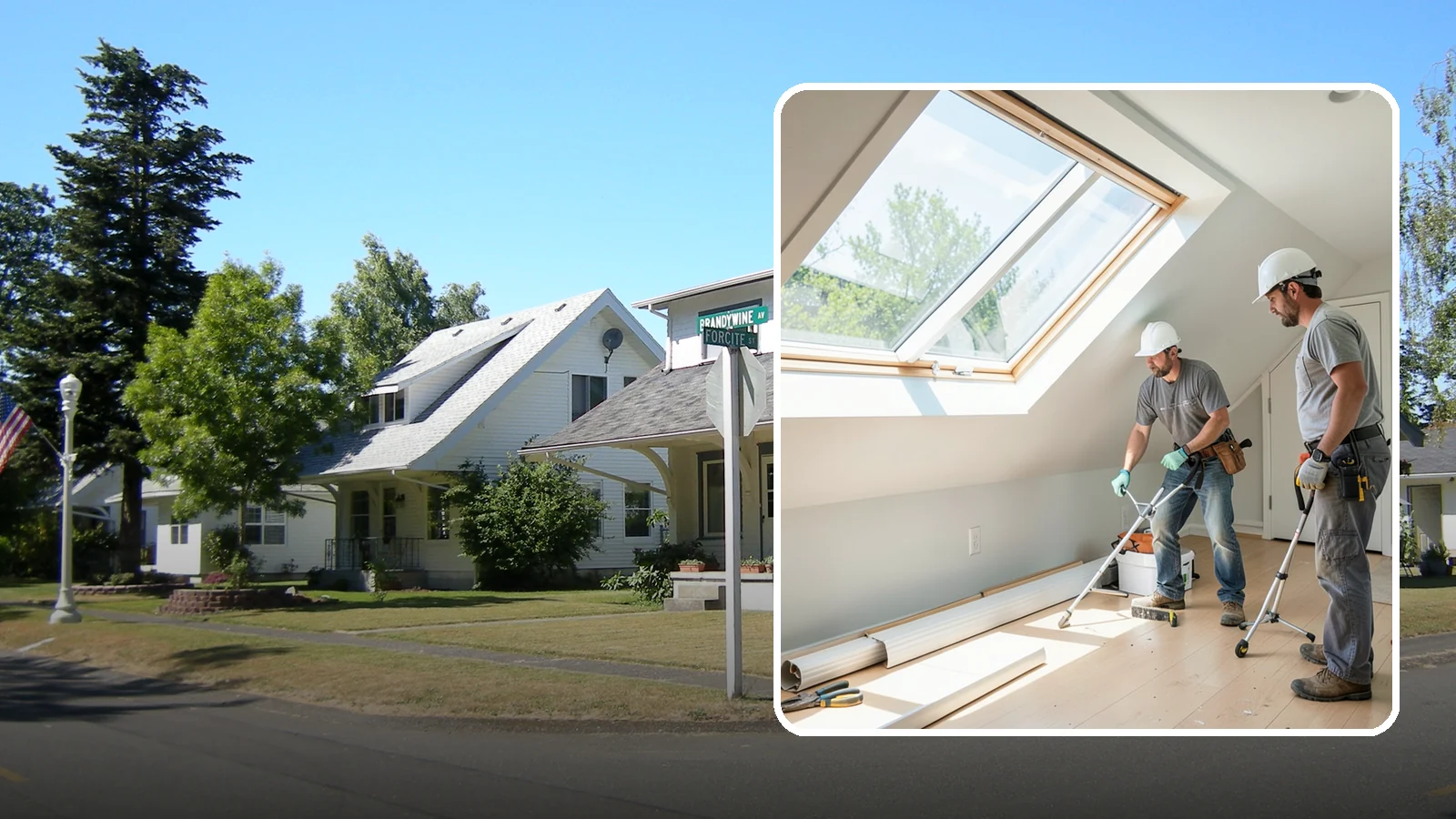 Roof Window Installation in DuPont, Pierce County, WA - Larger roof windows that turn attics and top-floor rooms into bright, livable spaces.