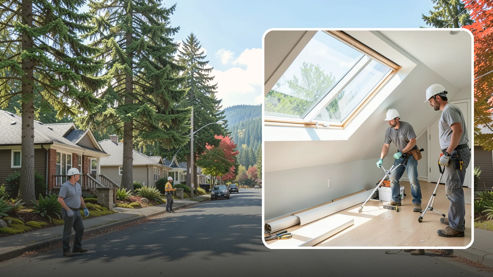 Roof Window Installation in Hunts Point, King County, WA - Larger roof windows that turn attics and top-floor rooms into bright, livable spaces.