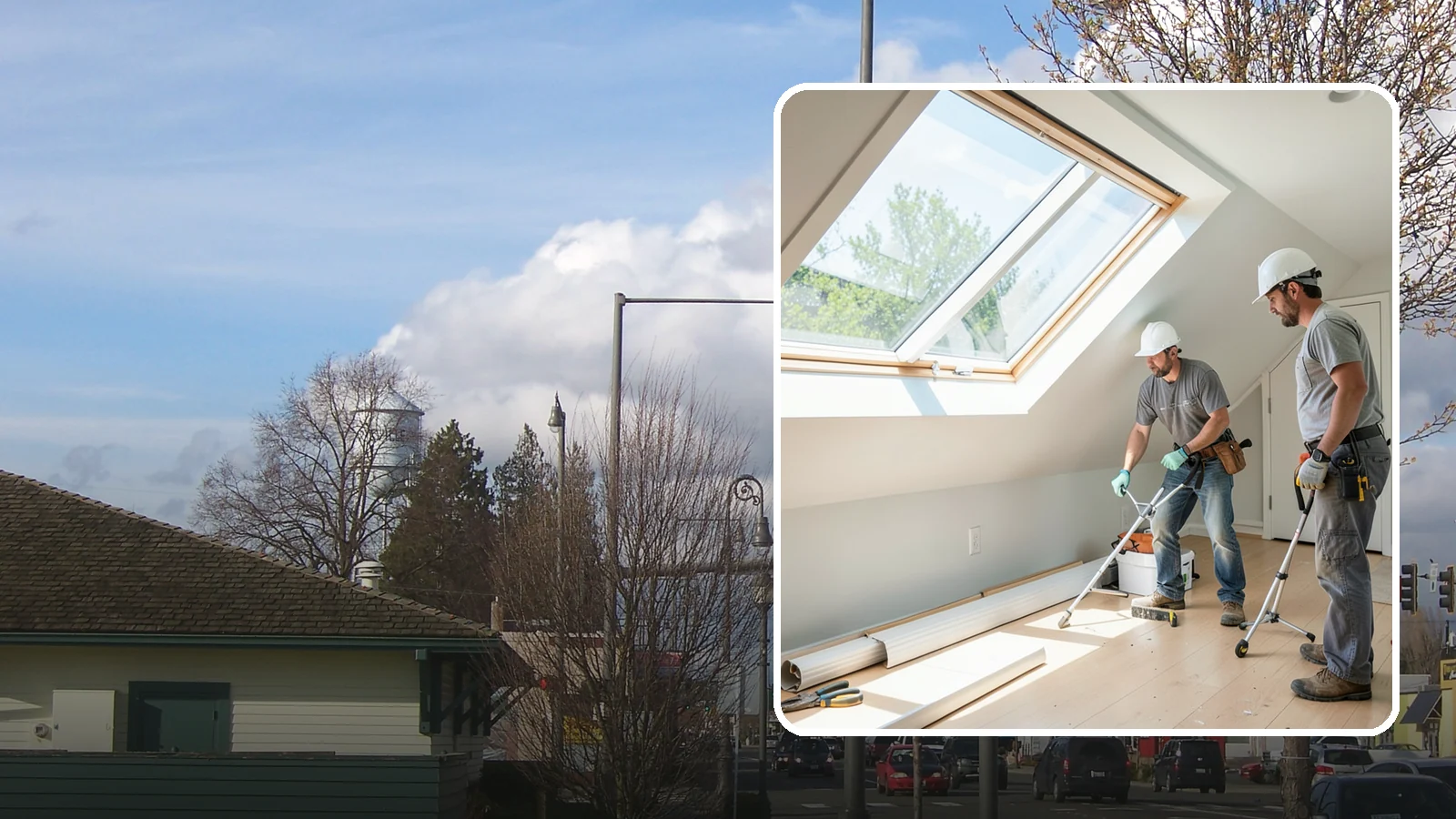 Roof Window Installation in Marysville, Snohomish County, WA - Larger roof windows that turn attics and top-floor rooms into bright, livable spaces.