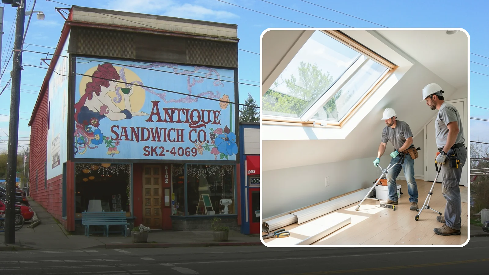 Roof Window Installation in Ruston, Pierce County, WA - Larger roof windows that turn attics and top-floor rooms into bright, livable spaces.