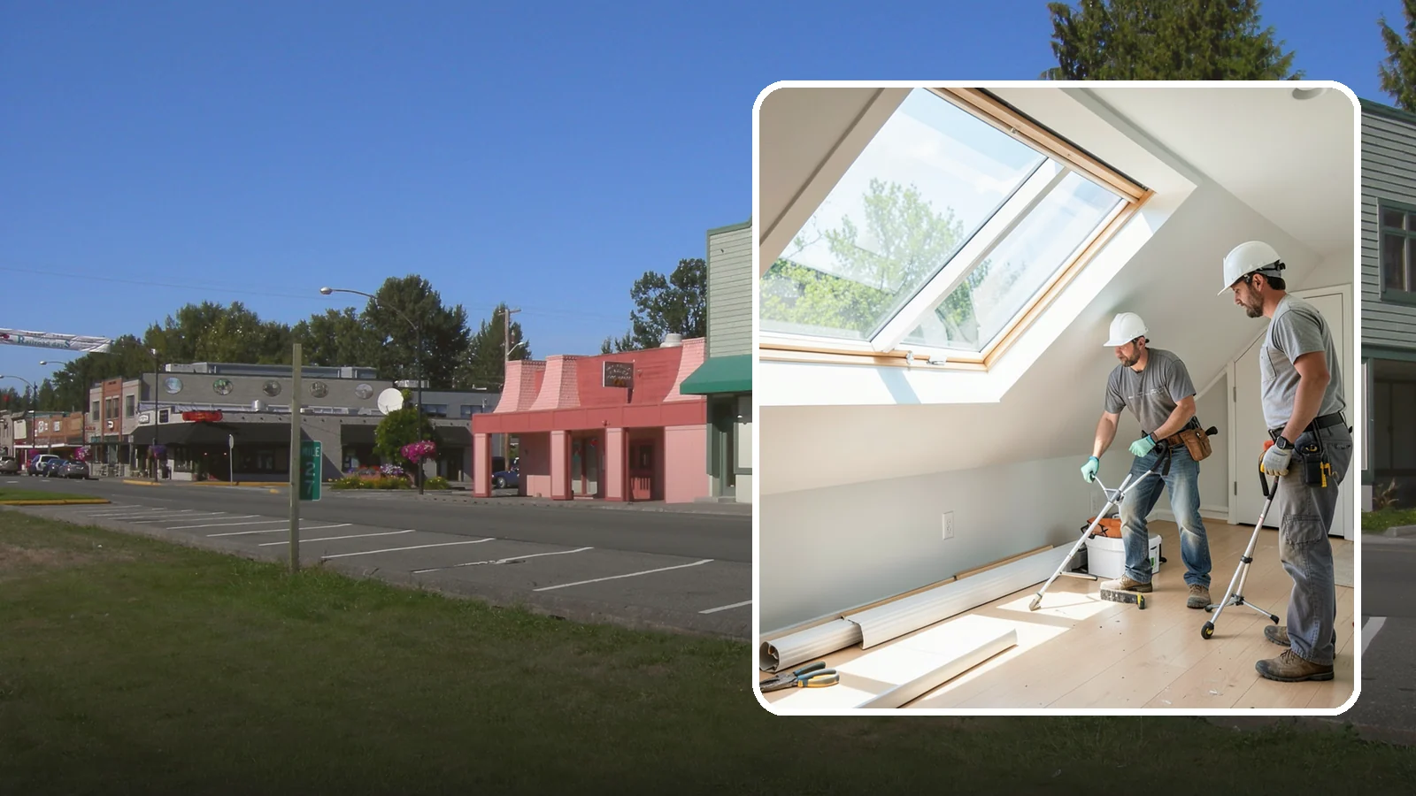 Roof Window Installation in Snoqualmie, King County, WA - Larger roof windows that turn attics and top-floor rooms into bright, livable spaces.