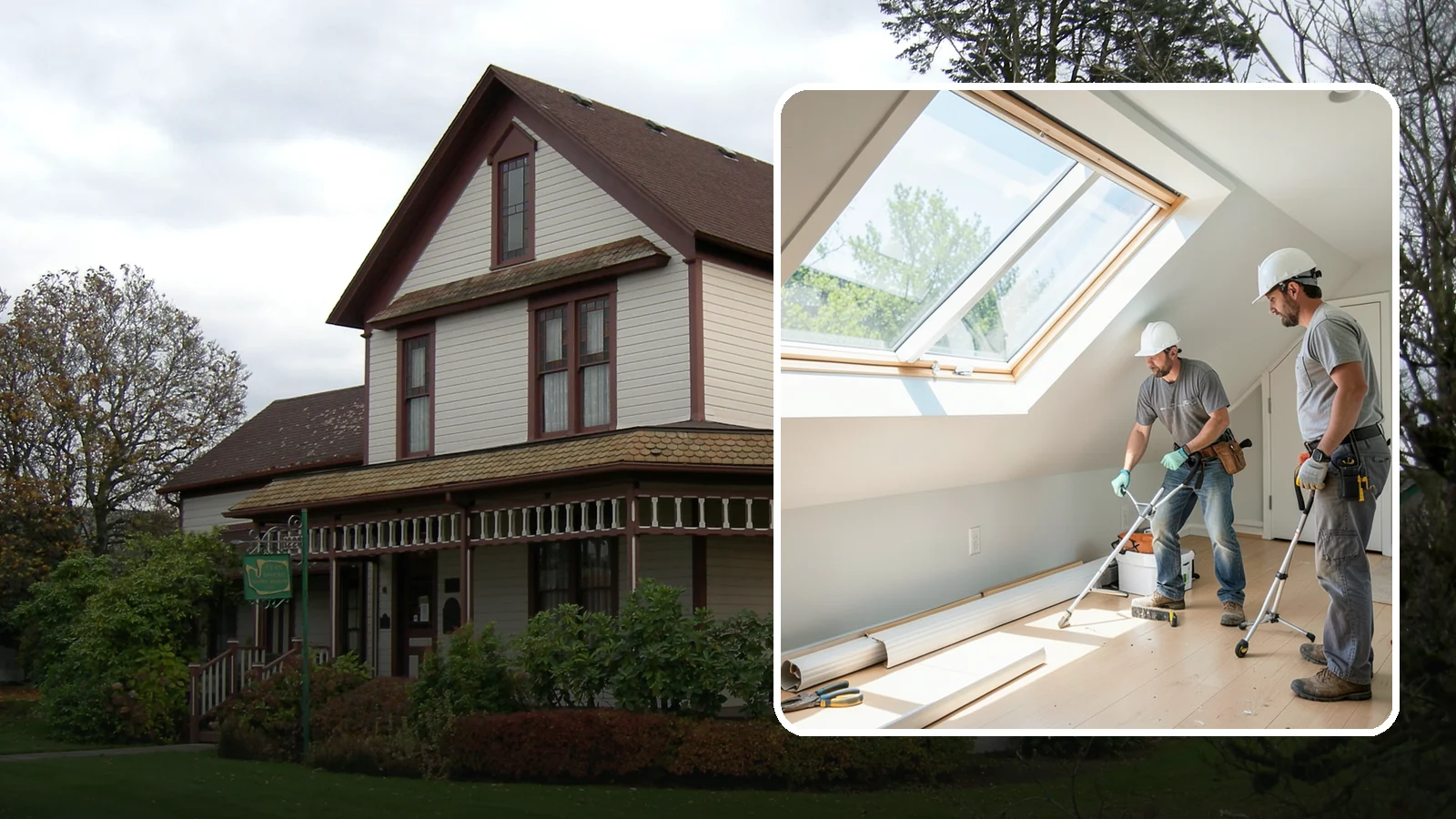 Roof Window Installation in Sumner, Pierce County, WA - Larger roof windows that turn attics and top-floor rooms into bright, livable spaces.