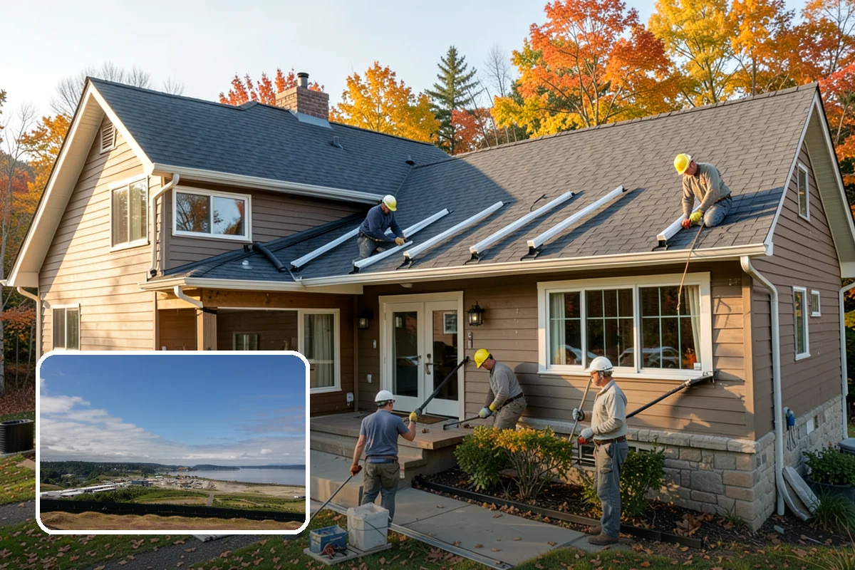 Roof Window Installation in University Place, Pierce County, WA - Expansive daylight and views