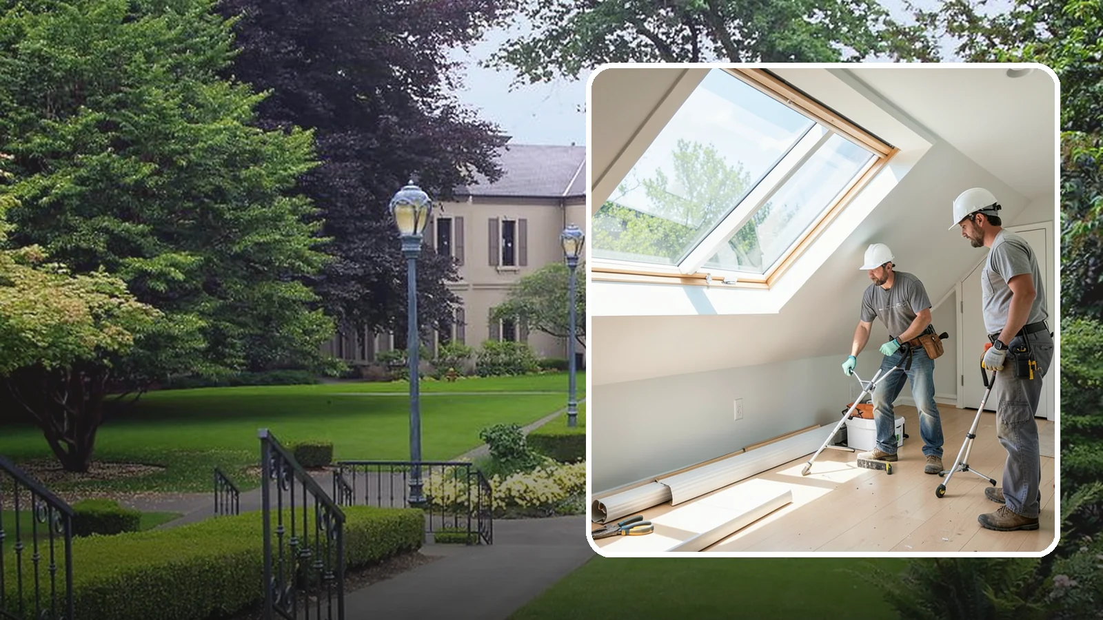 Roof Window Installation in Woodinville, King County, WA - Larger roof windows that turn attics and top-floor rooms into bright, livable spaces.