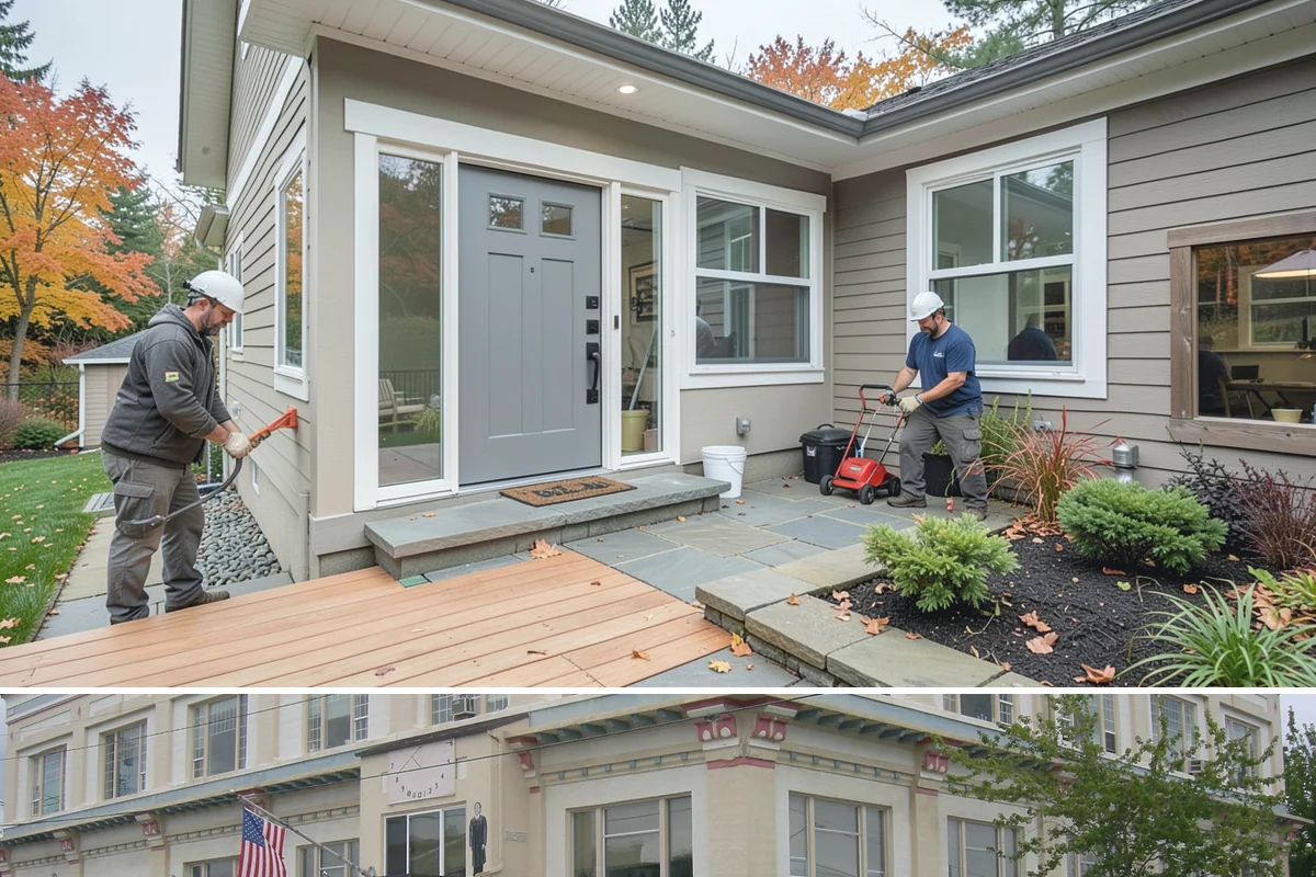 Rooftop Deck Construction in Anacortes, Skagit County, WA - Waterproofing and membrane work require the extended dry spells of summer to install and cure correctly.