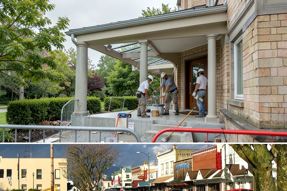 Rooftop Deck Construction in Arlington, Snohomish County, WA - Waterproofing and membrane work require the extended dry spells of summer to install and cure correctly.