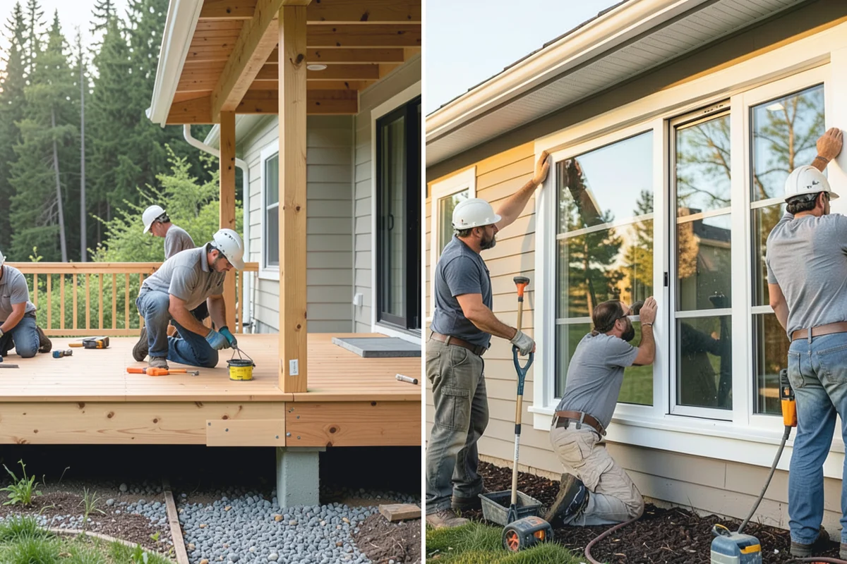 Rooftop Deck Construction in Bonney Lake, Pierce County, WA - Assess roof structure, access, and load capacity