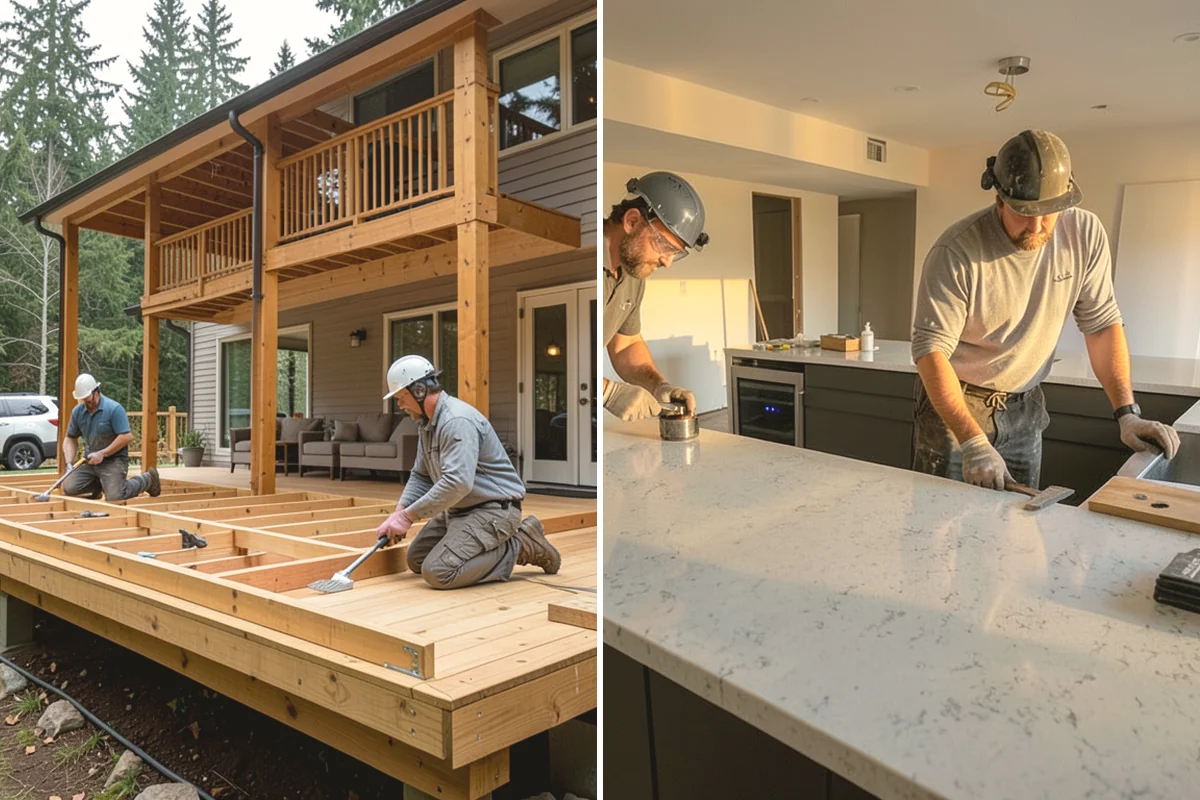 Rooftop Deck Construction in Carbonado, Pierce County, WA - Assess roof structure, access, and load capacity