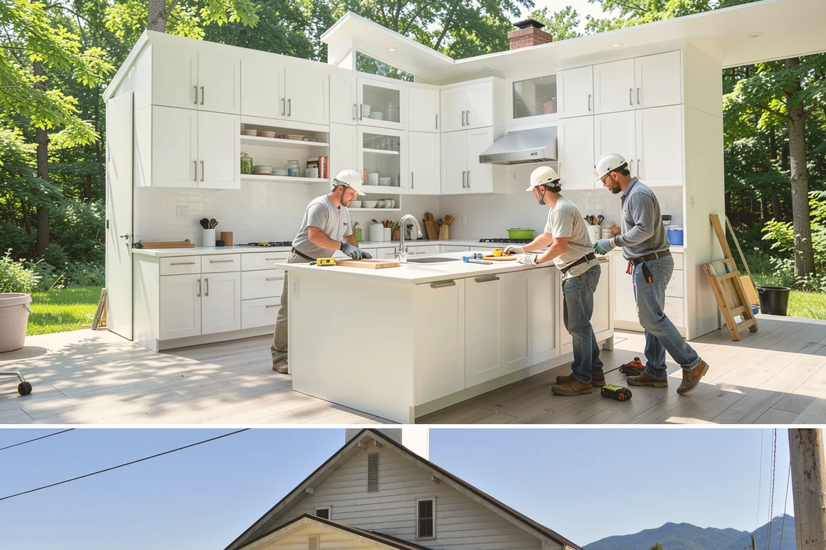 Rooftop Deck Construction in Concrete, Skagit County, WA - Waterproofing and membrane work require the extended dry spells of summer to install and cure correctly.