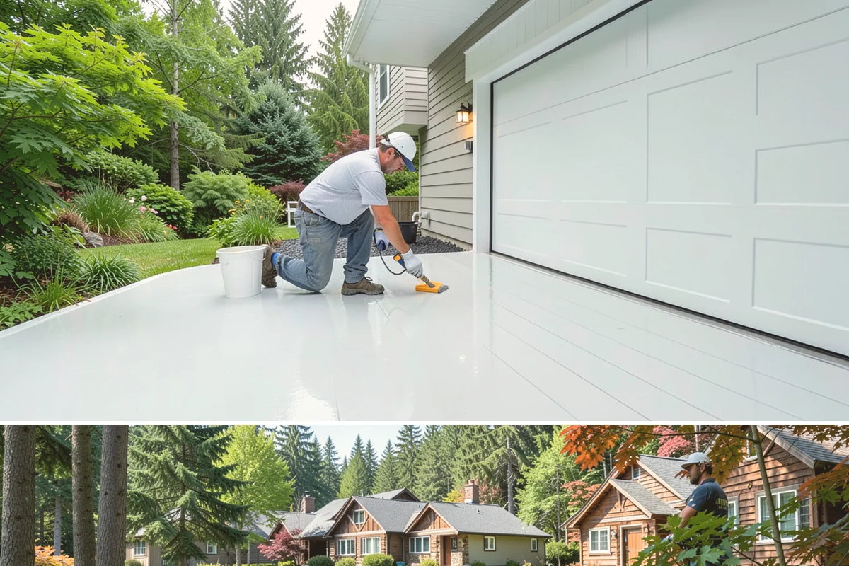 Rooftop Deck Construction in Edgewood, Pierce County, WA - Waterproofing and membrane work require the extended dry spells of summer to install and cure correctly.