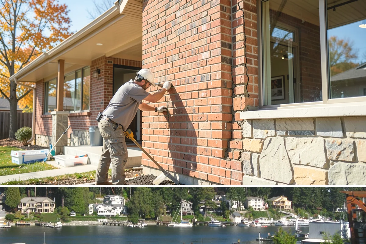 Rooftop Deck Construction in Gig Harbor, Pierce County, WA - Waterproofing and membrane work require the extended dry spells of summer to install and cure correctly.