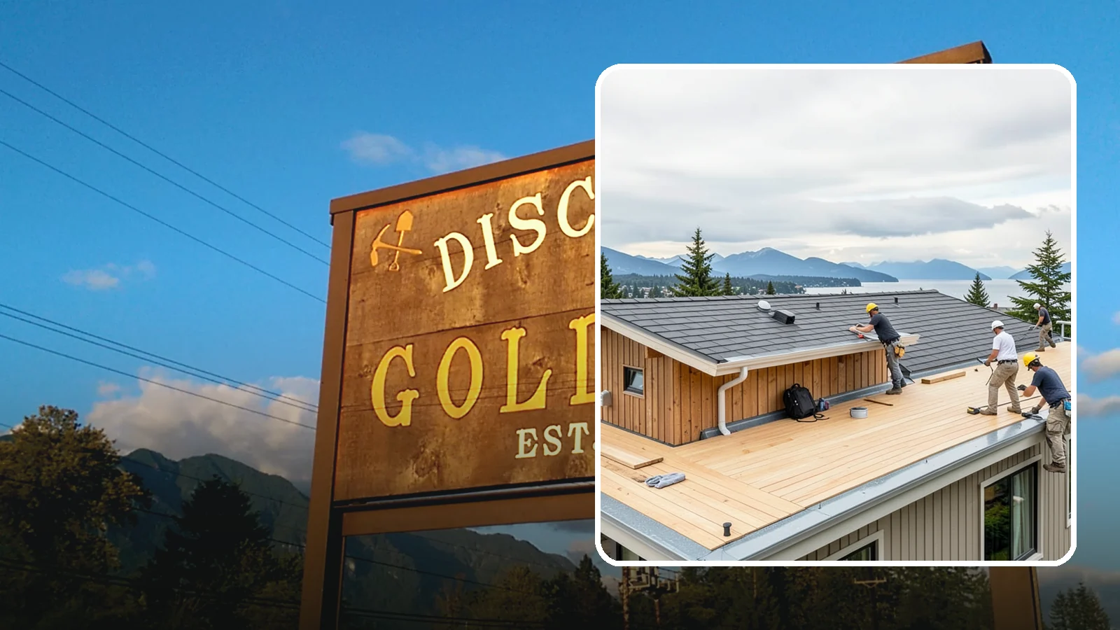 Rooftop Deck Construction in Gold Bar, Snohomish County, WA - Rooftop deck construction that reclaims unused roof space for panoramic Puget Sound living.