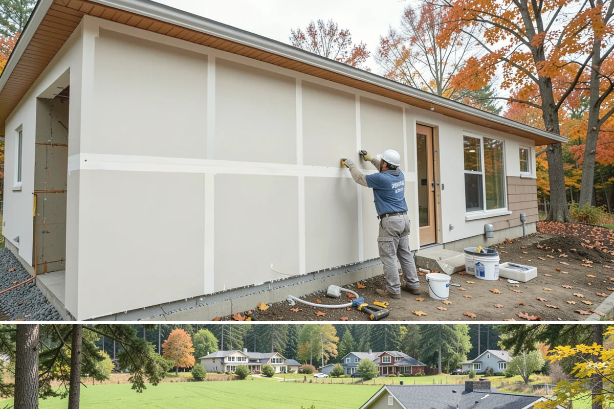 Rooftop Deck Construction in Lyman, Skagit County, WA - Waterproofing and membrane work require the extended dry spells of summer to install and cure correctly.