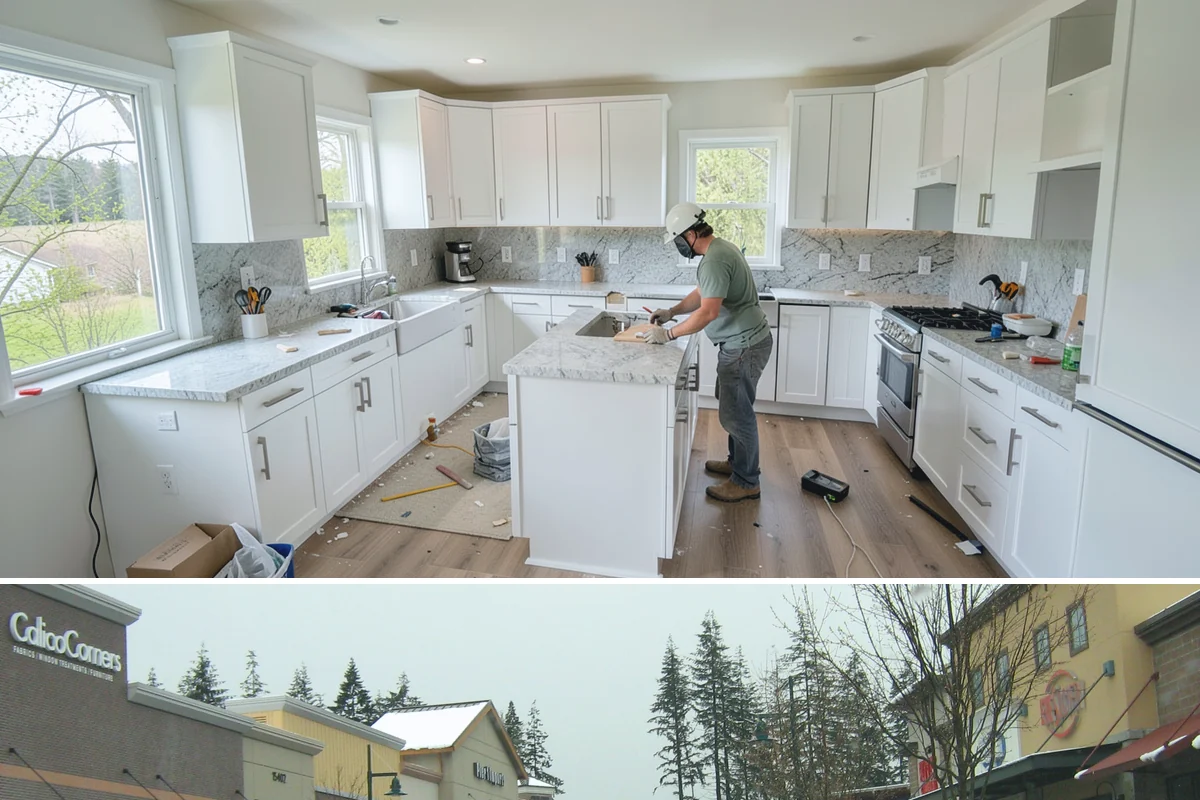 Rooftop Deck Construction in Mill Creek, Snohomish County, WA - Waterproofing and membrane work require the extended dry spells of summer to install and cure correctly.