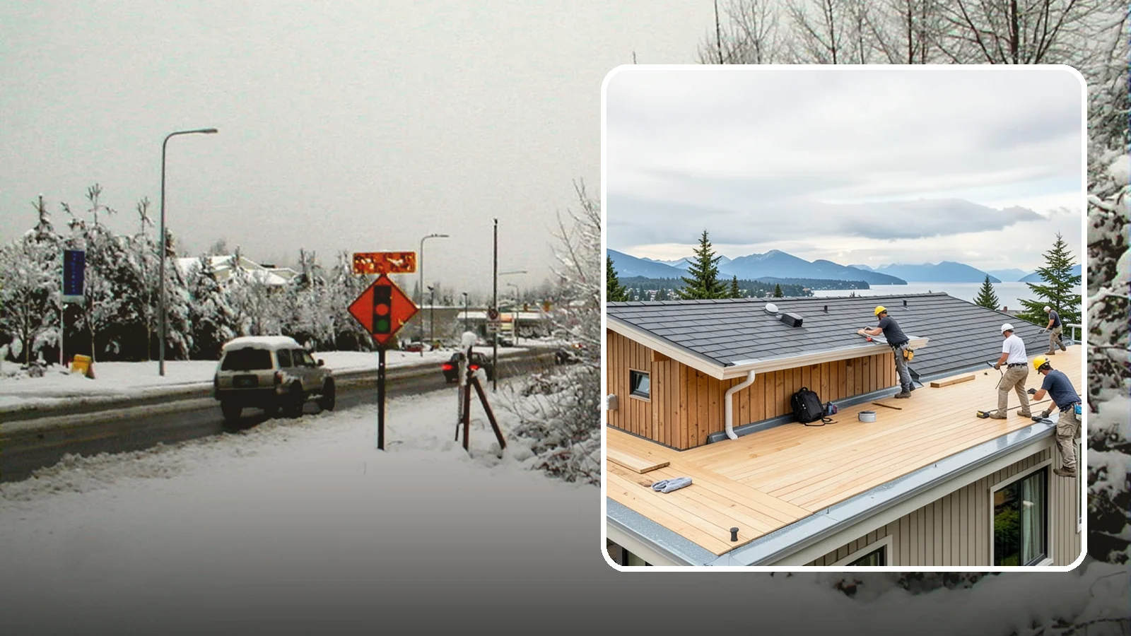 Rooftop Deck Construction in Newcastle, King County, WA - Rooftop deck construction that reclaims unused roof space for panoramic Puget Sound living.