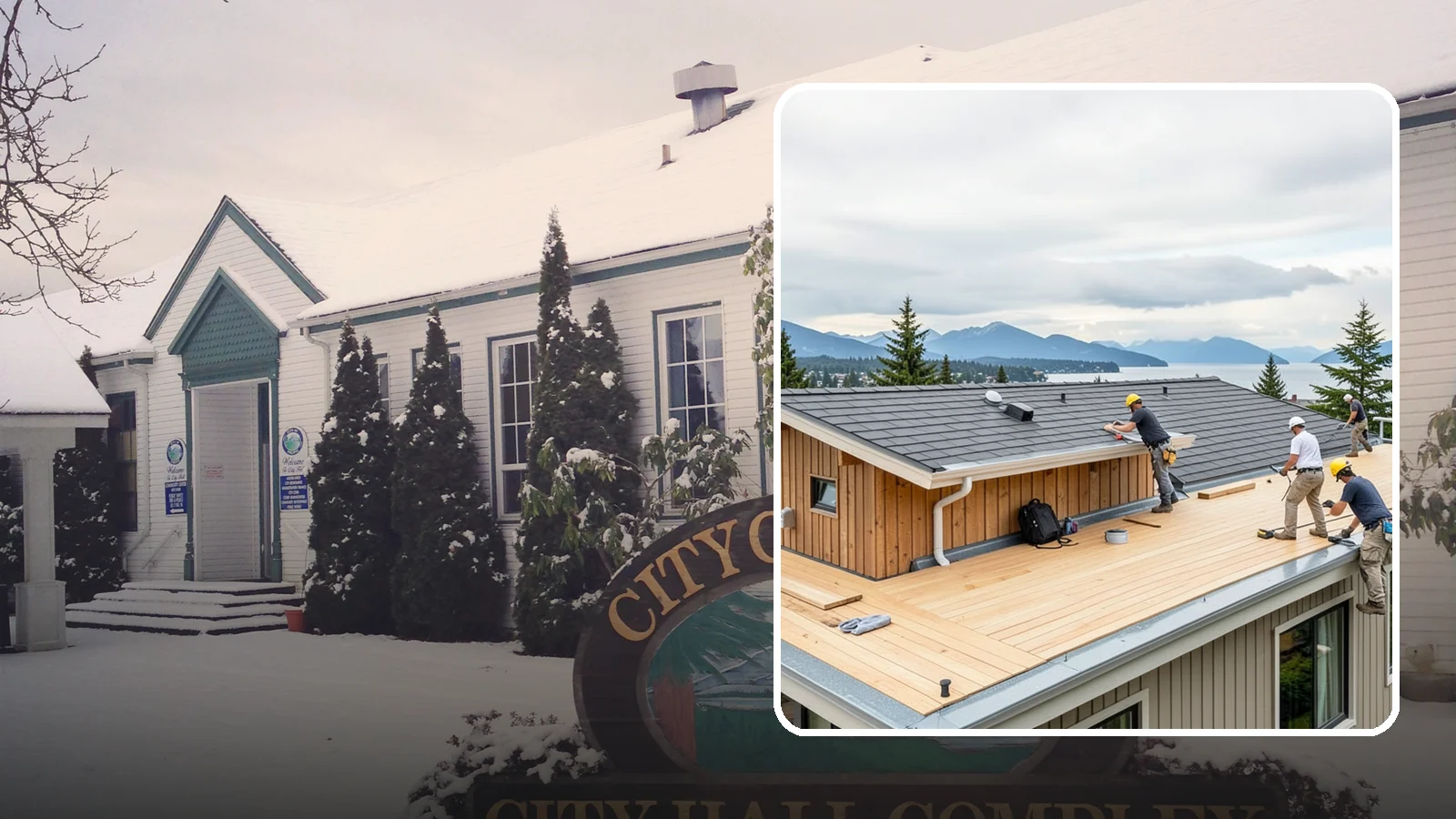 Rooftop Deck Construction in Pacific, King County, WA - Rooftop deck construction that reclaims unused roof space for panoramic Puget Sound living.