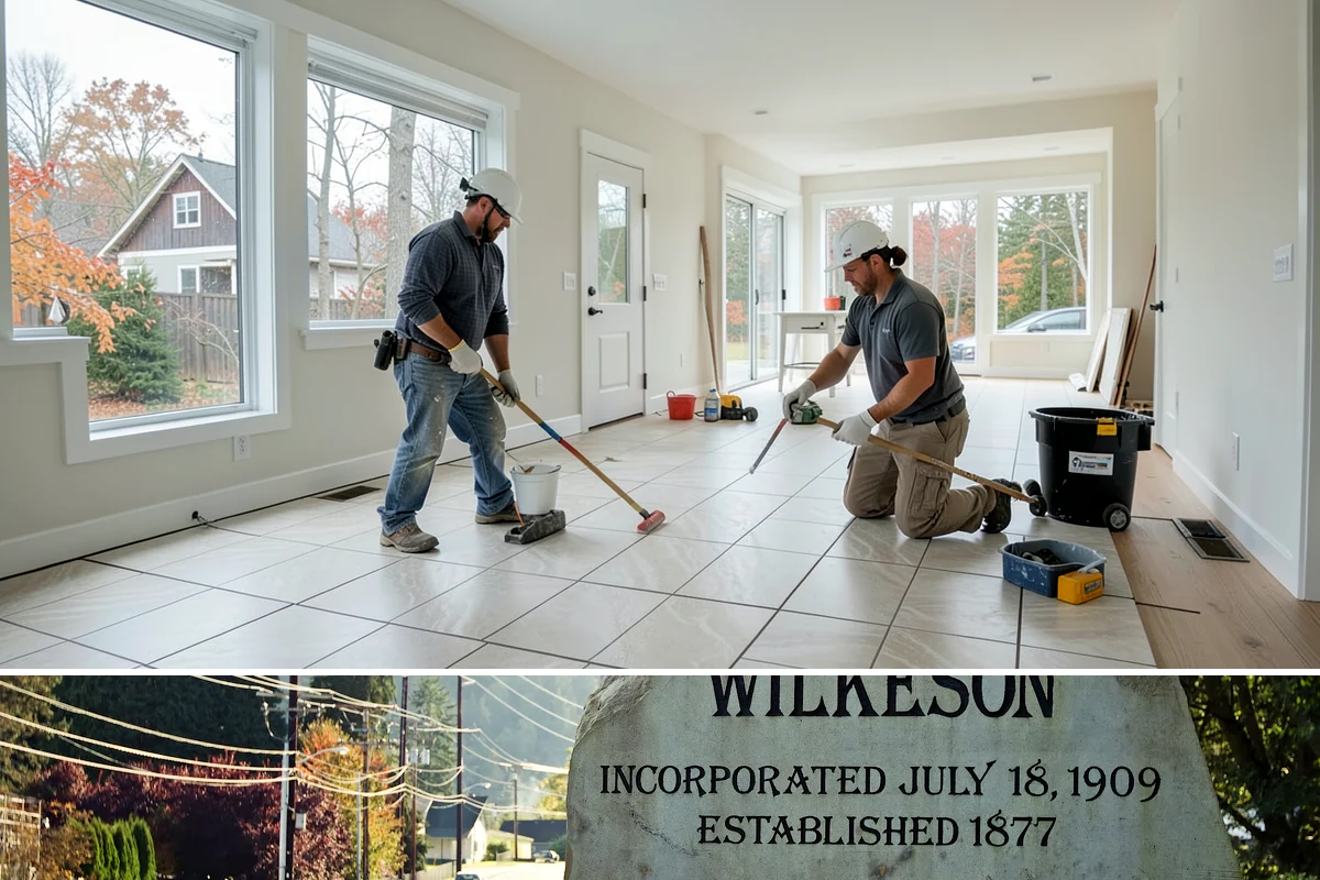 Rooftop Deck Construction in Wilkeson, Pierce County, WA - Waterproofing and membrane work require the extended dry spells of summer to install and cure correctly.