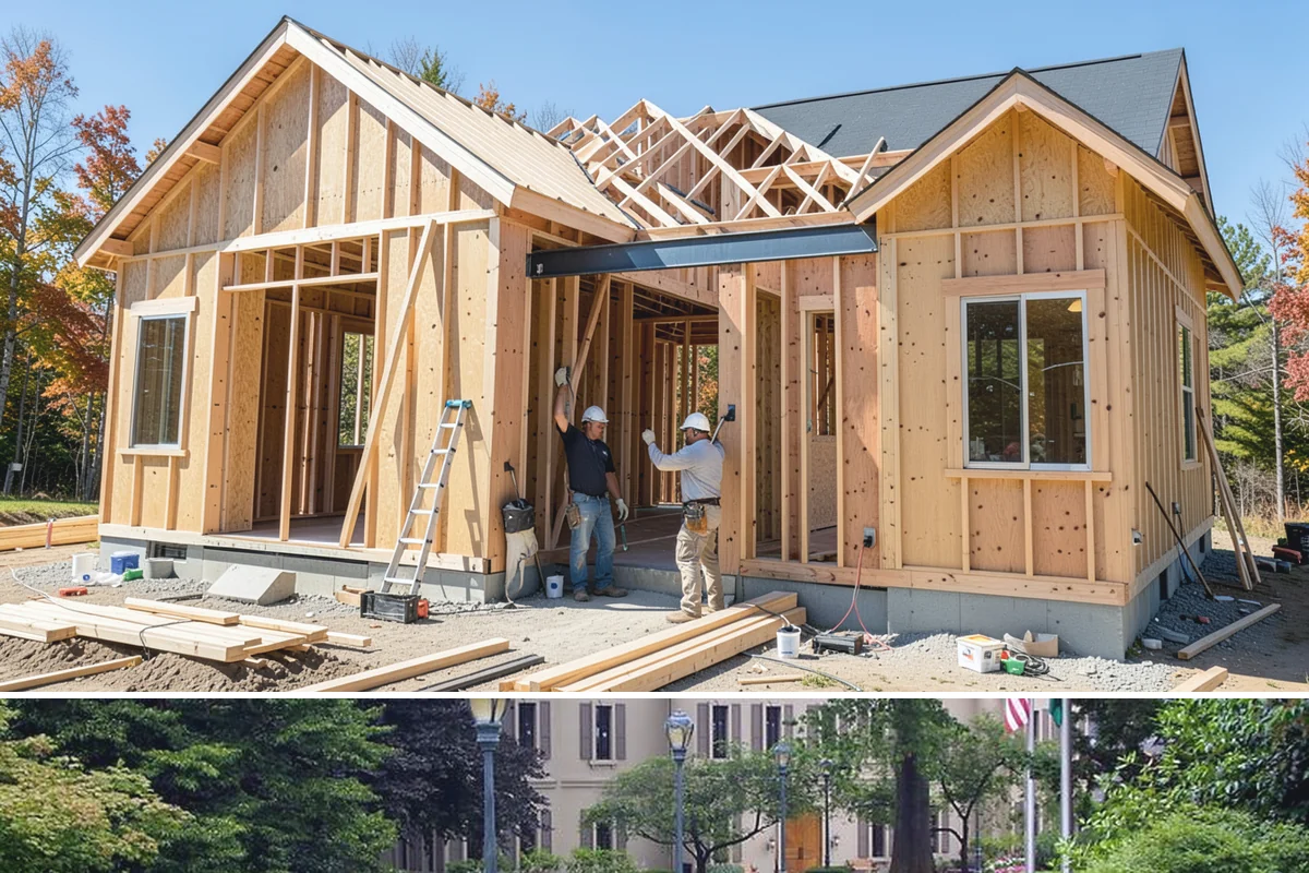 Rooftop Deck Construction in Woodinville, King County, WA - Waterproofing and membrane work require the extended dry spells of summer to install and cure correctly.