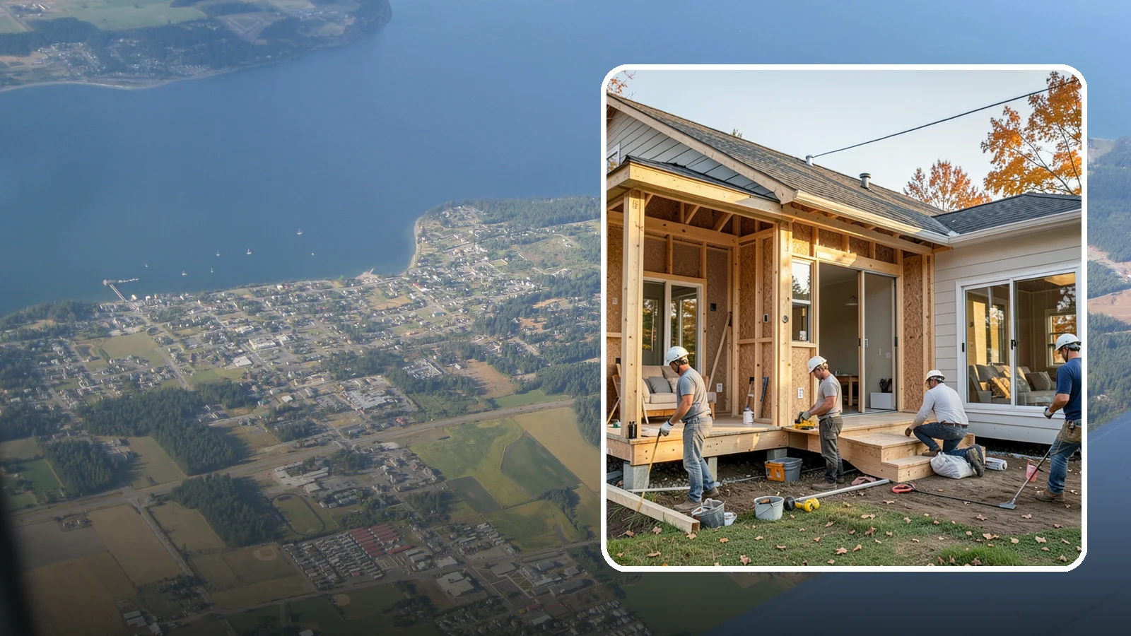 Room Addition in Coupeville, Island County, WA - A room addition attaches a single new room to your home for the space your family is missing.