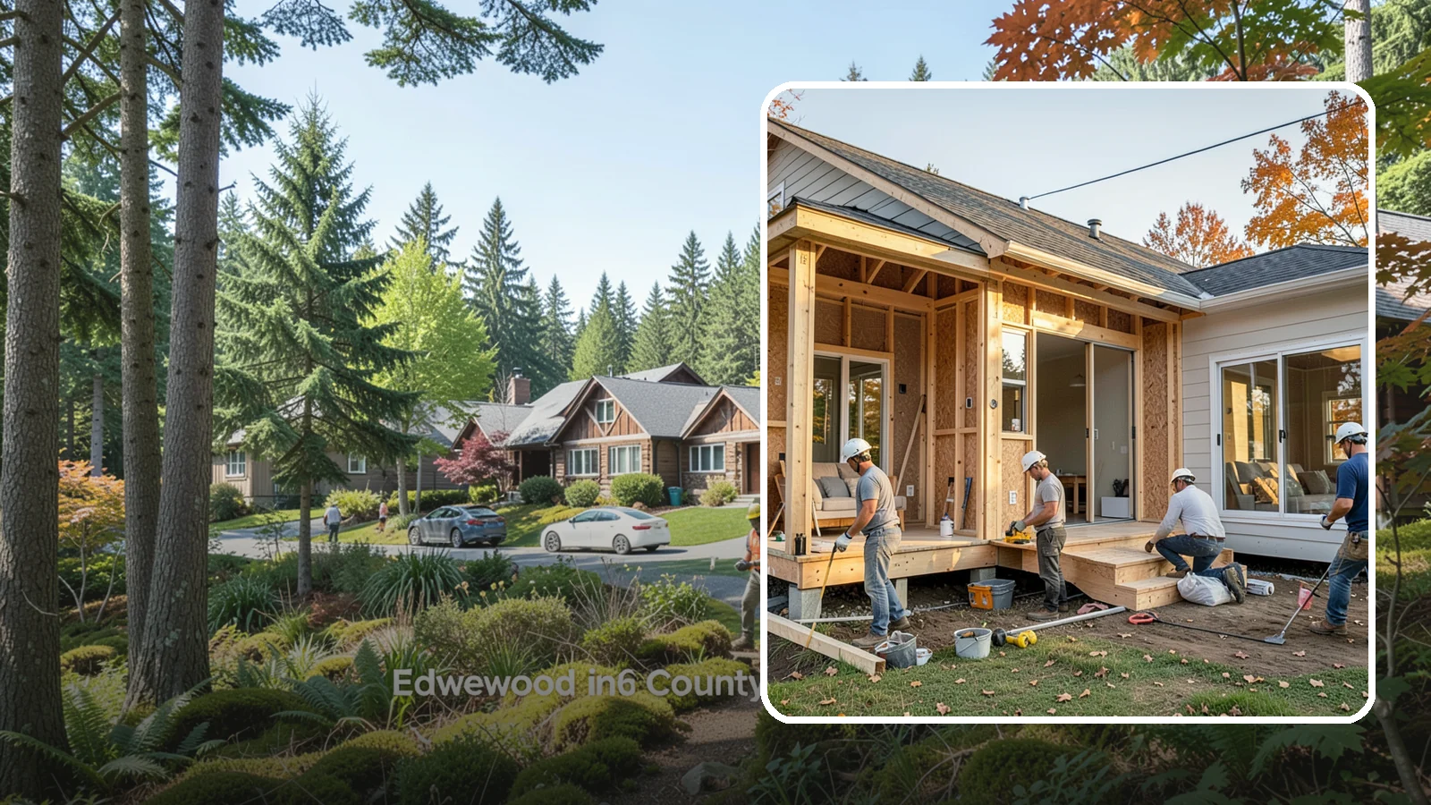 Room Addition in Edgewood, Pierce County, WA - A room addition attaches a single new room to your home for the space your family is missing.
