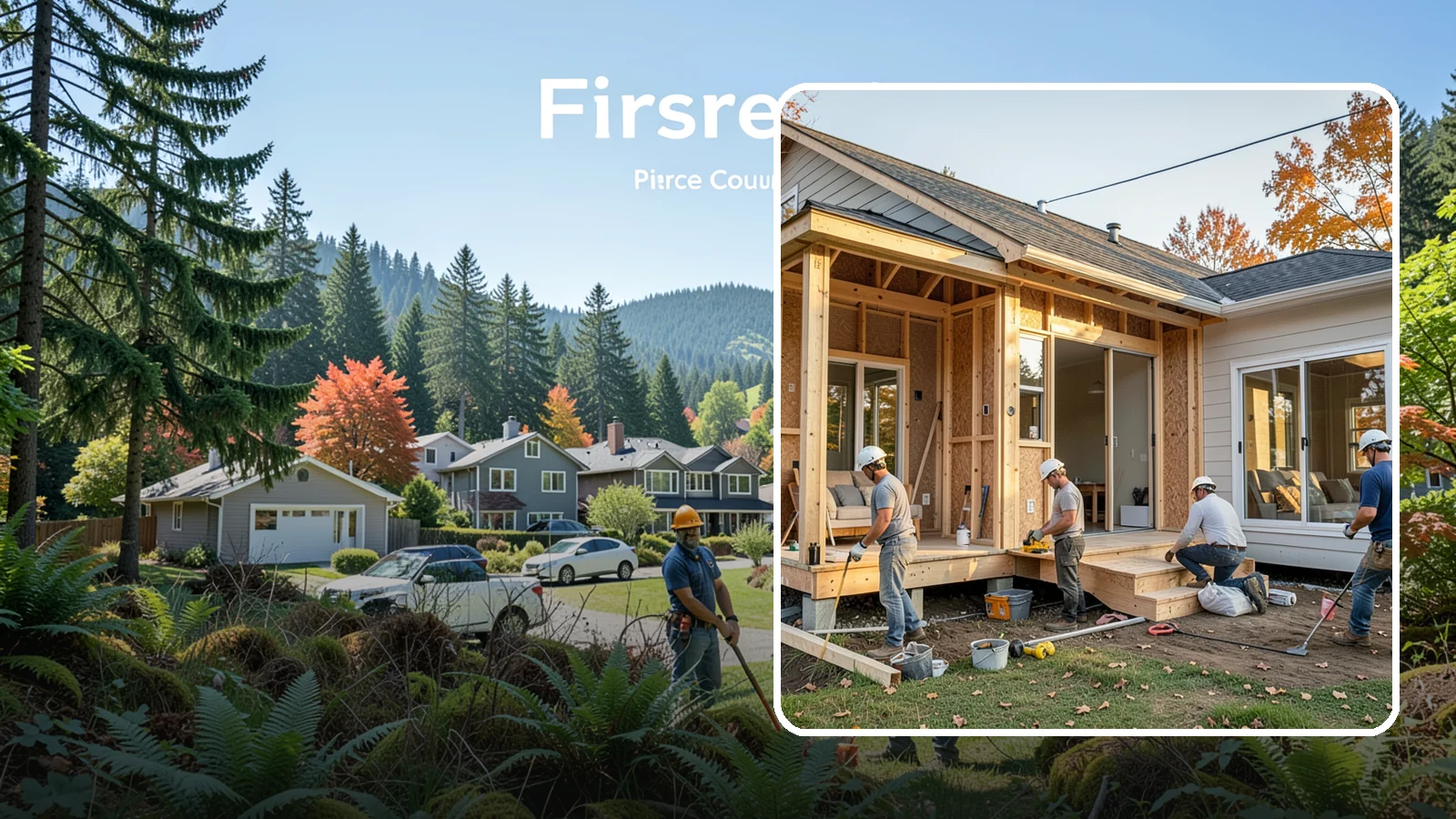 Room Addition in Fircrest, Pierce County, WA - A room addition attaches a single new room to your home for the space your family is missing.