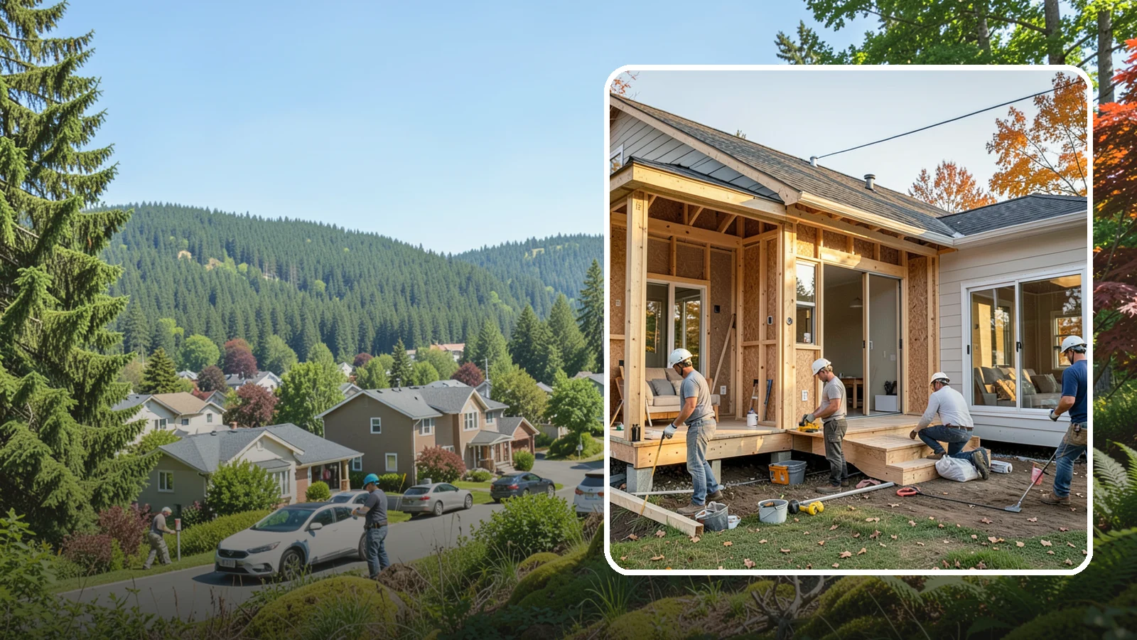 Room Addition in Index, Snohomish County, WA - A room addition attaches a single new room to your home for the space your family is missing.