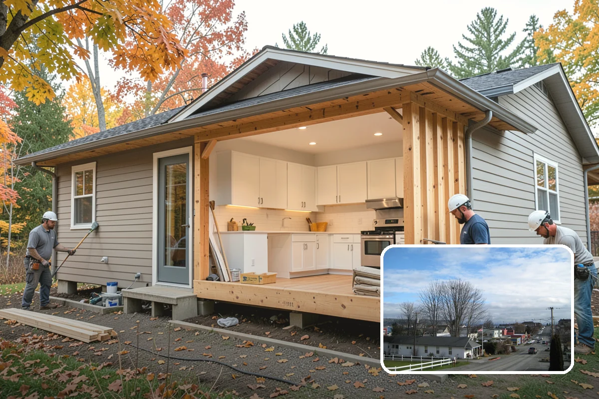 Room Addition in Langley, Island County, WA - Targeted space for a specific need