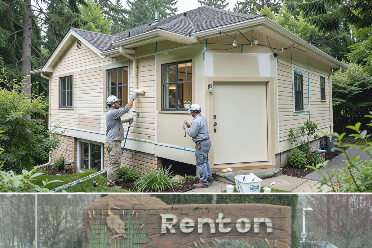Room Addition in Renton, King County, WA - Framing goes best in the drier summer months, while interior finishing carries comfortably into fall and winter.