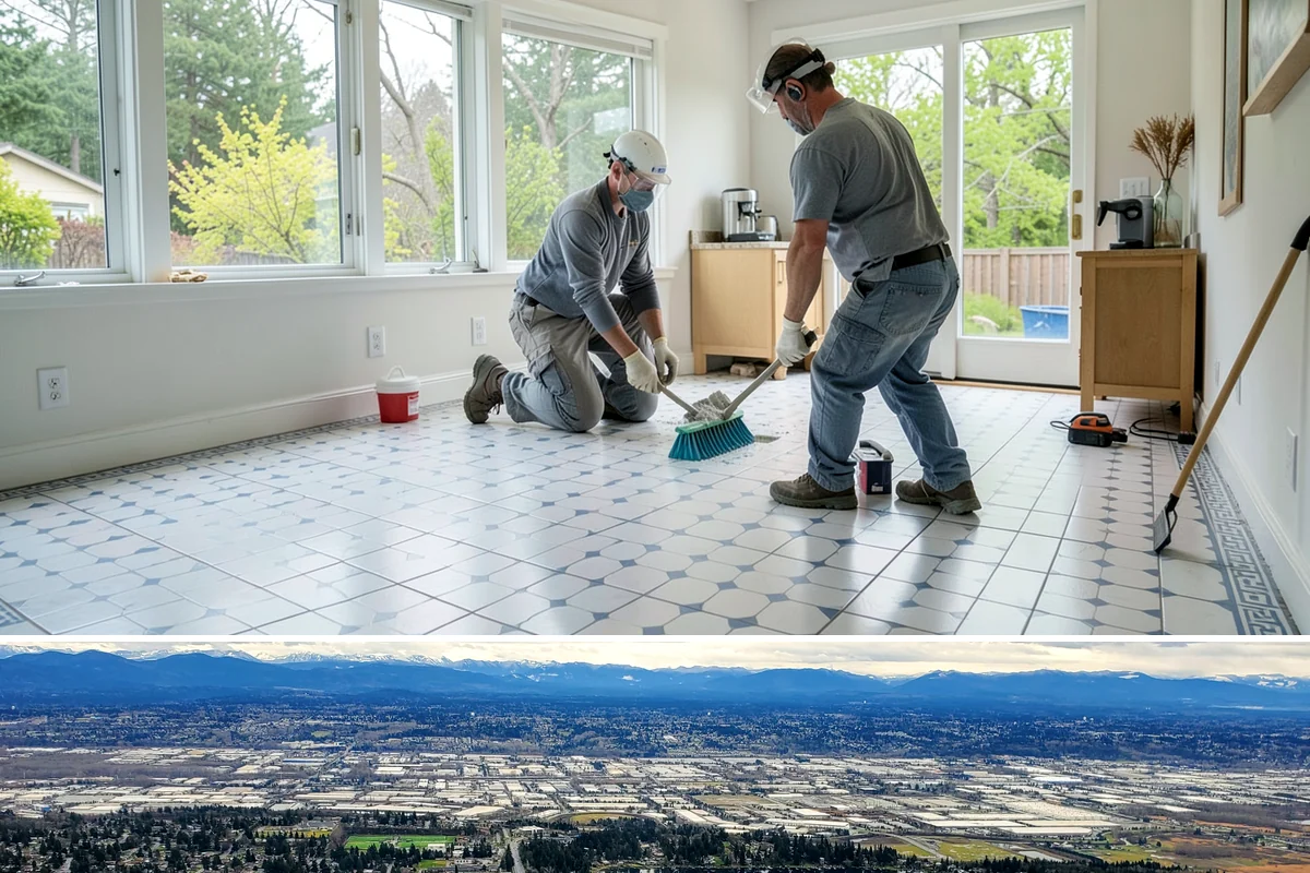 Room Addition in SeaTac, King County, WA - Framing goes best in the drier summer months, while interior finishing carries comfortably into fall and winter.