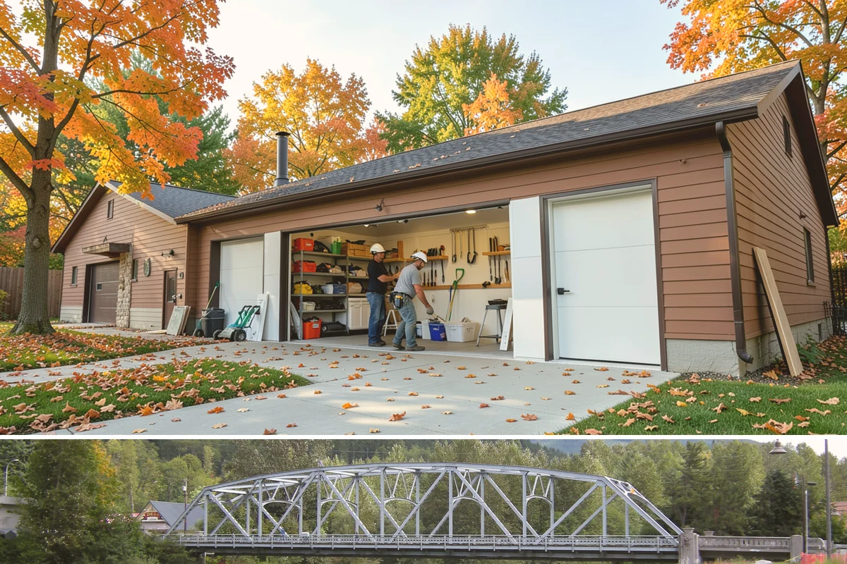 Room Addition in Skykomish, King County, WA - Framing goes best in the drier summer months, while interior finishing carries comfortably into fall and winter.