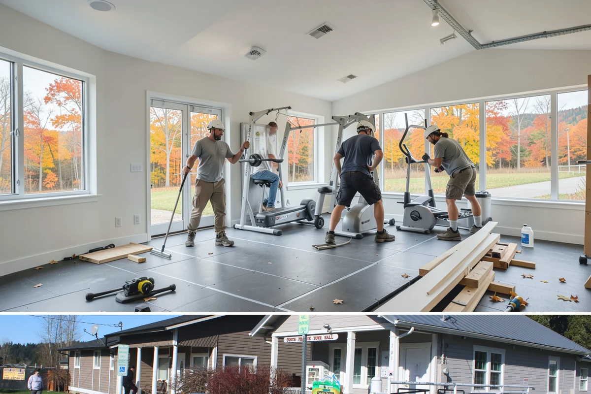 Room Addition in South Prairie, Pierce County, WA - Framing goes best in the drier summer months, while interior finishing carries comfortably into fall and winter.