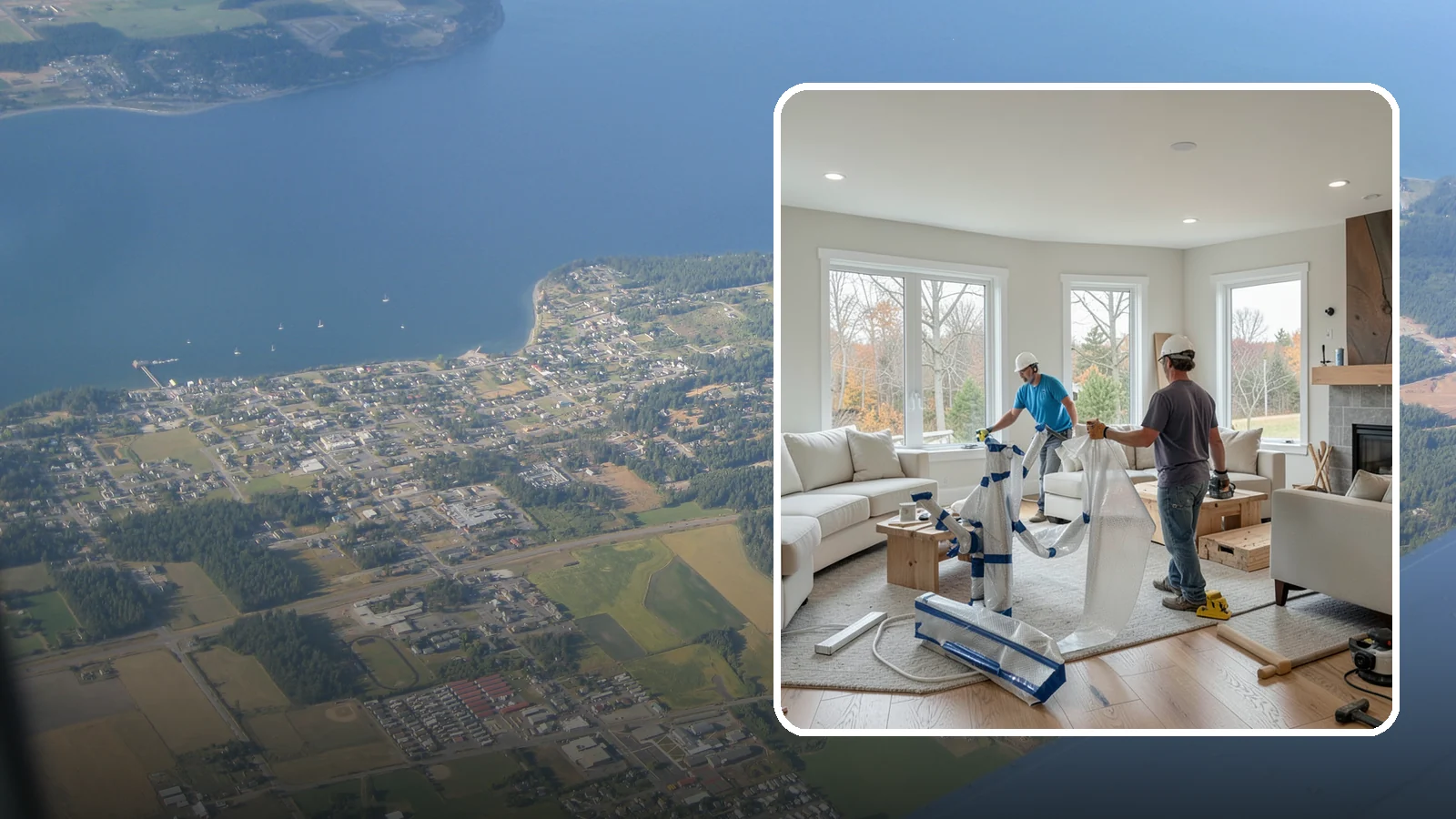 Room Reconfiguration in Coupeville, Island County, WA - Reworking interior layouts to make rooms function better for how your household actually lives.