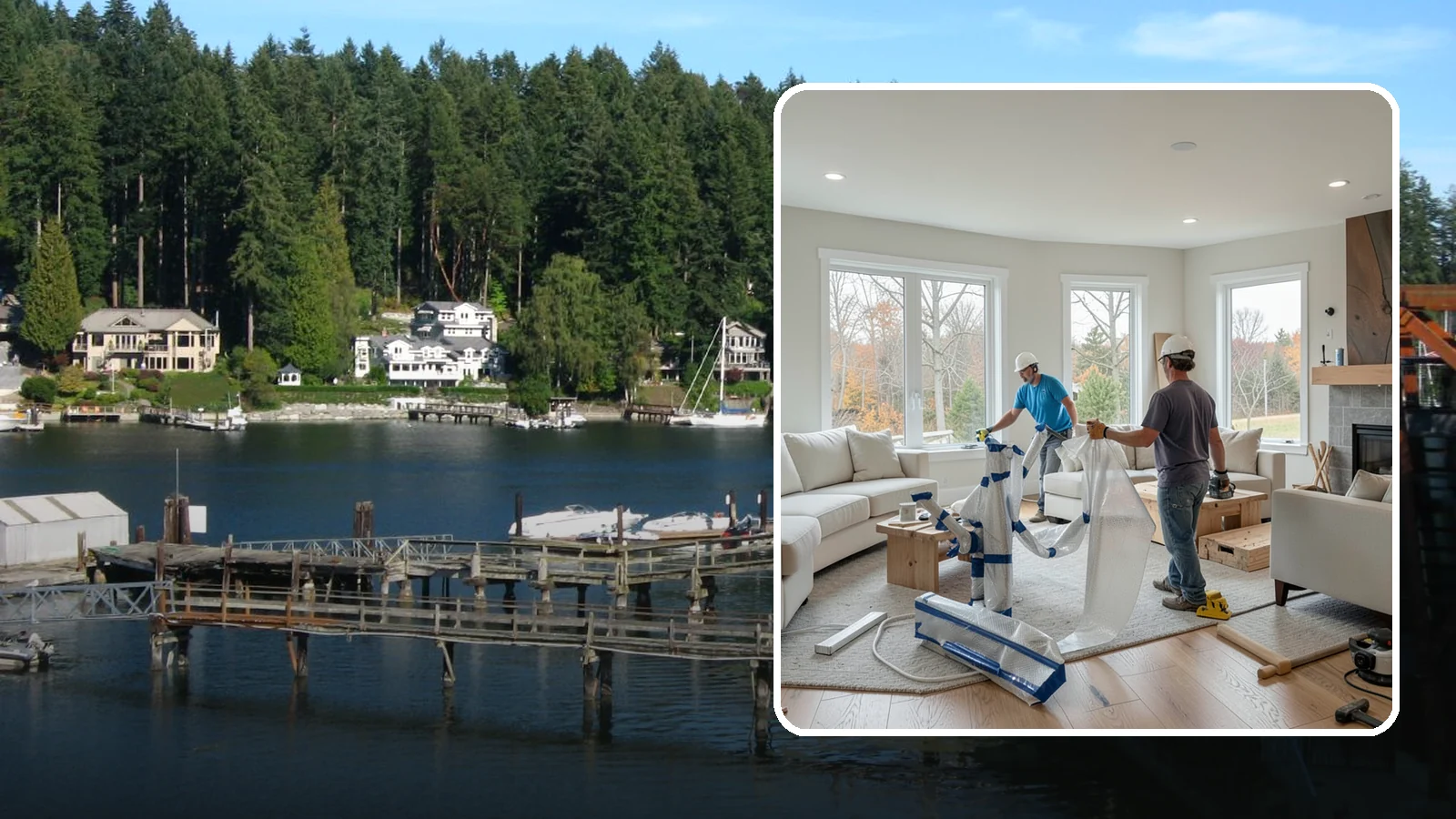 Room Reconfiguration in Gig Harbor, Pierce County, WA - Reworking interior layouts to make rooms function better for how your household actually lives.