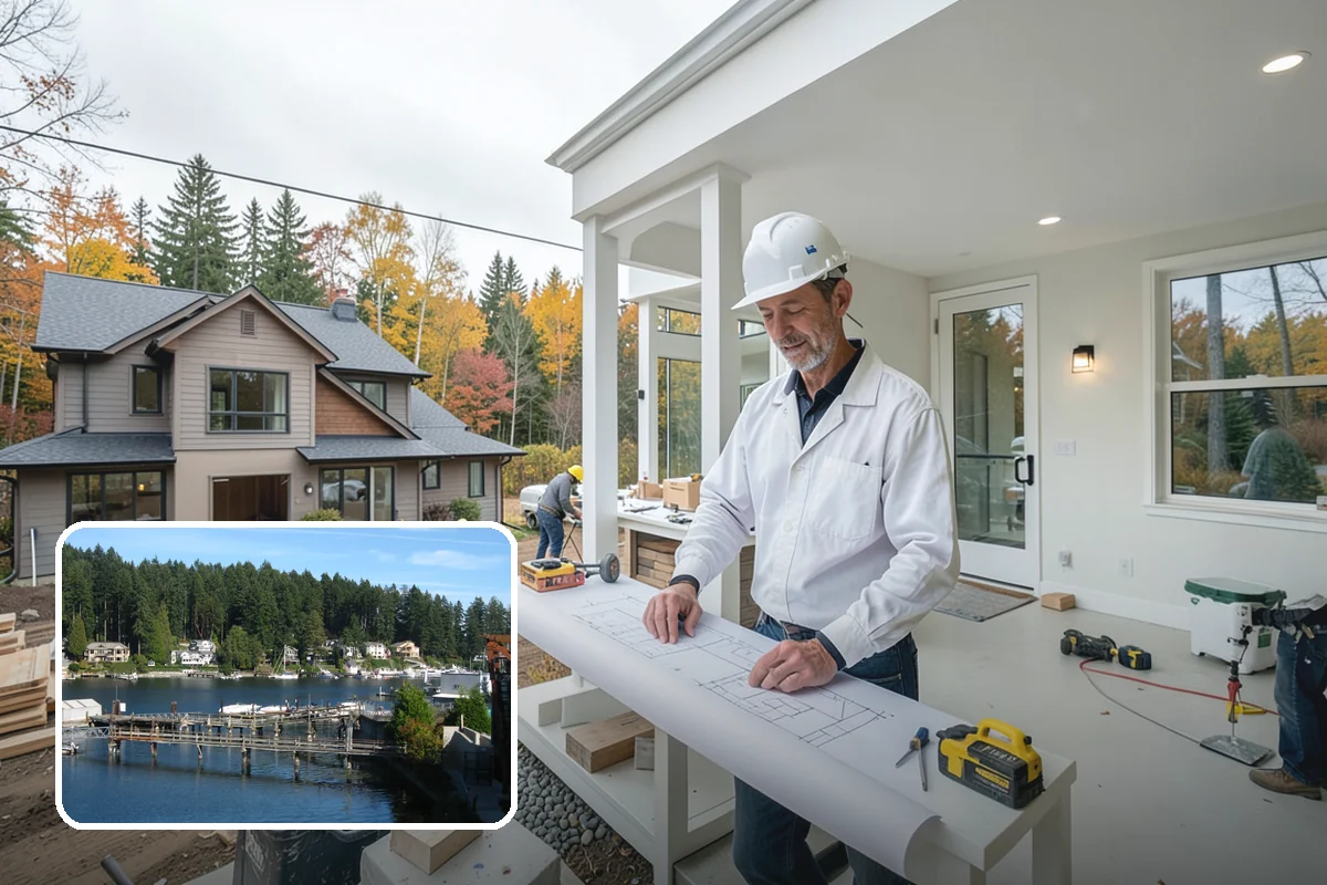 Room Reconfiguration in Gig Harbor, Pierce County, WA - Improves flow and function within your footprint