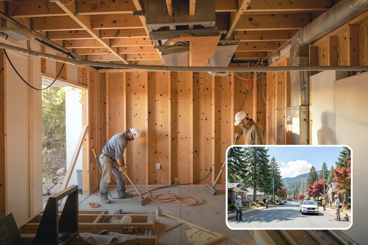 Room Reconfiguration in Hunts Point, King County, WA - Improves flow and function within your footprint