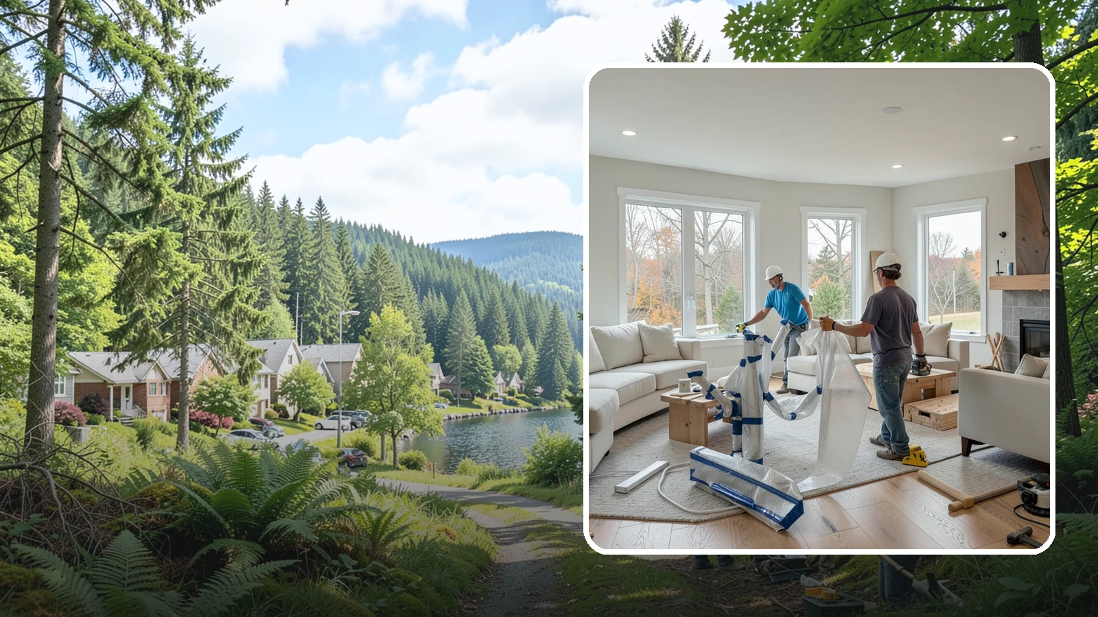 Room Reconfiguration in Lake Forest Park, King County, WA - Reworking interior layouts to make rooms function better for how your household actually lives.