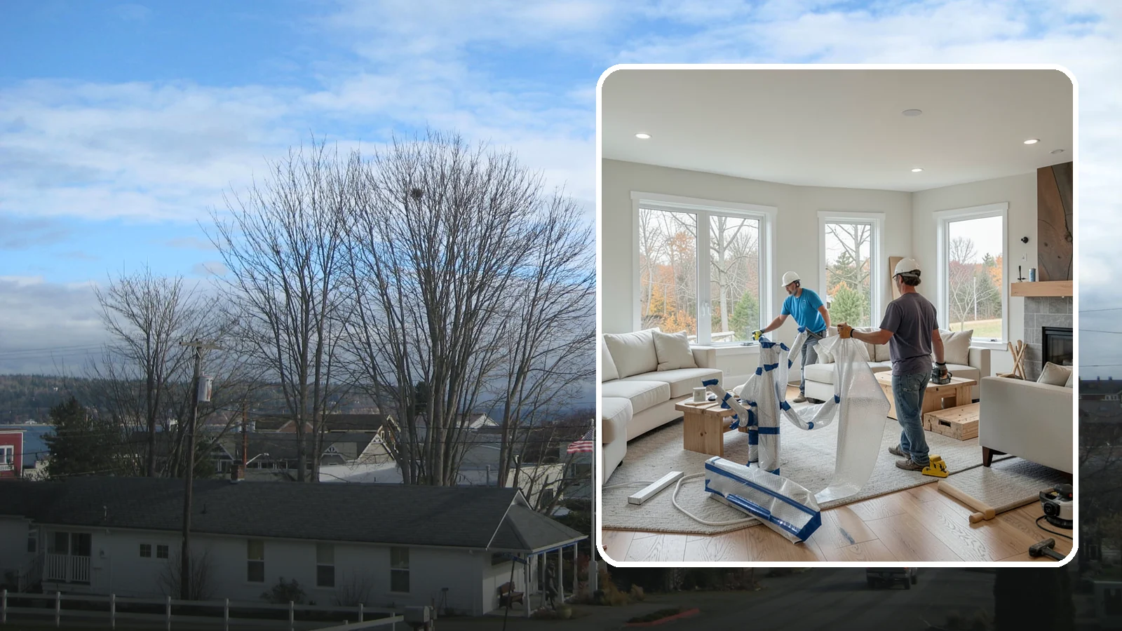 Room Reconfiguration in Langley, Island County, WA - Reworking interior layouts to make rooms function better for how your household actually lives.