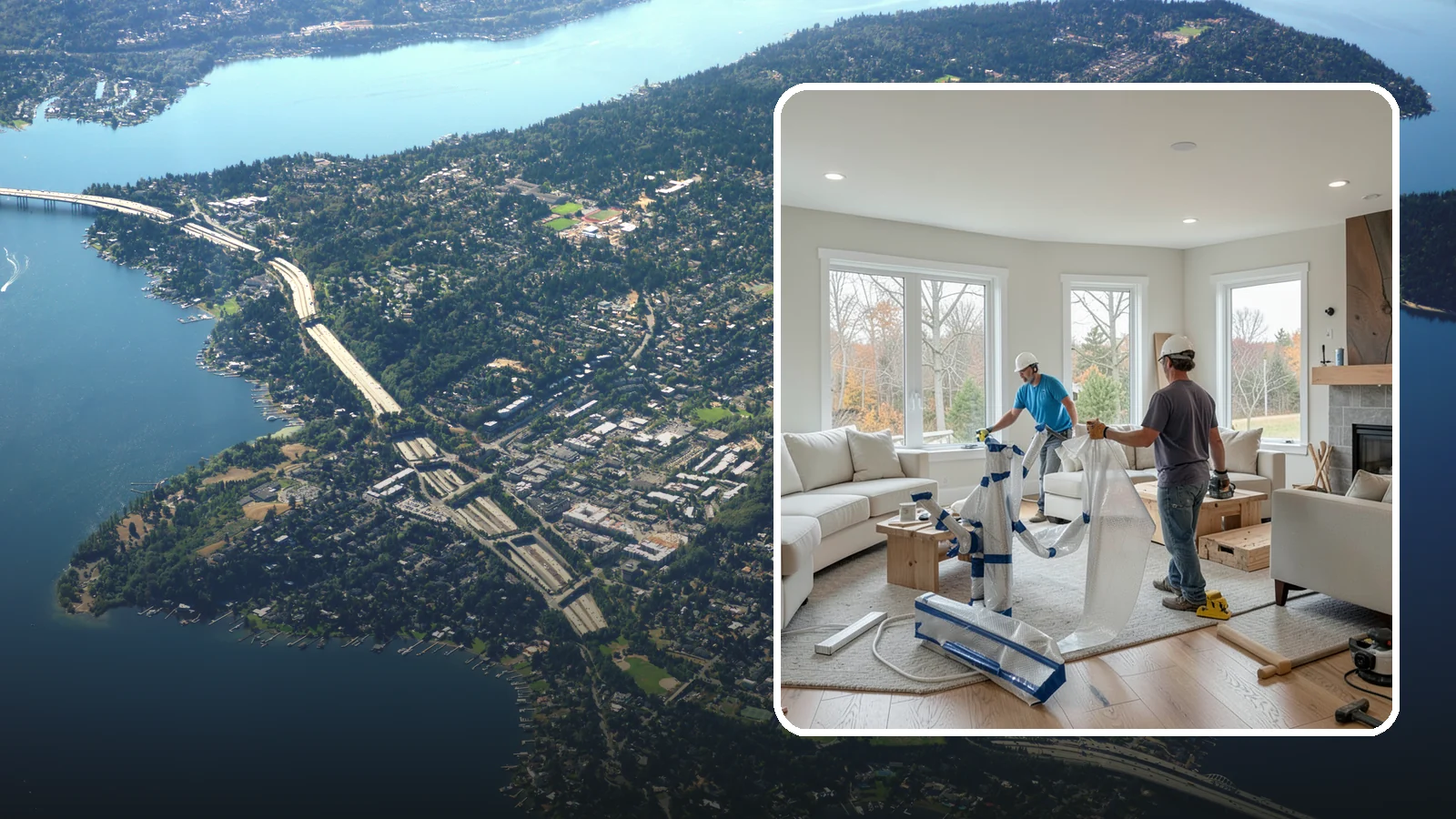Room Reconfiguration in Mercer Island, King County, WA - Reworking interior layouts to make rooms function better for how your household actually lives.